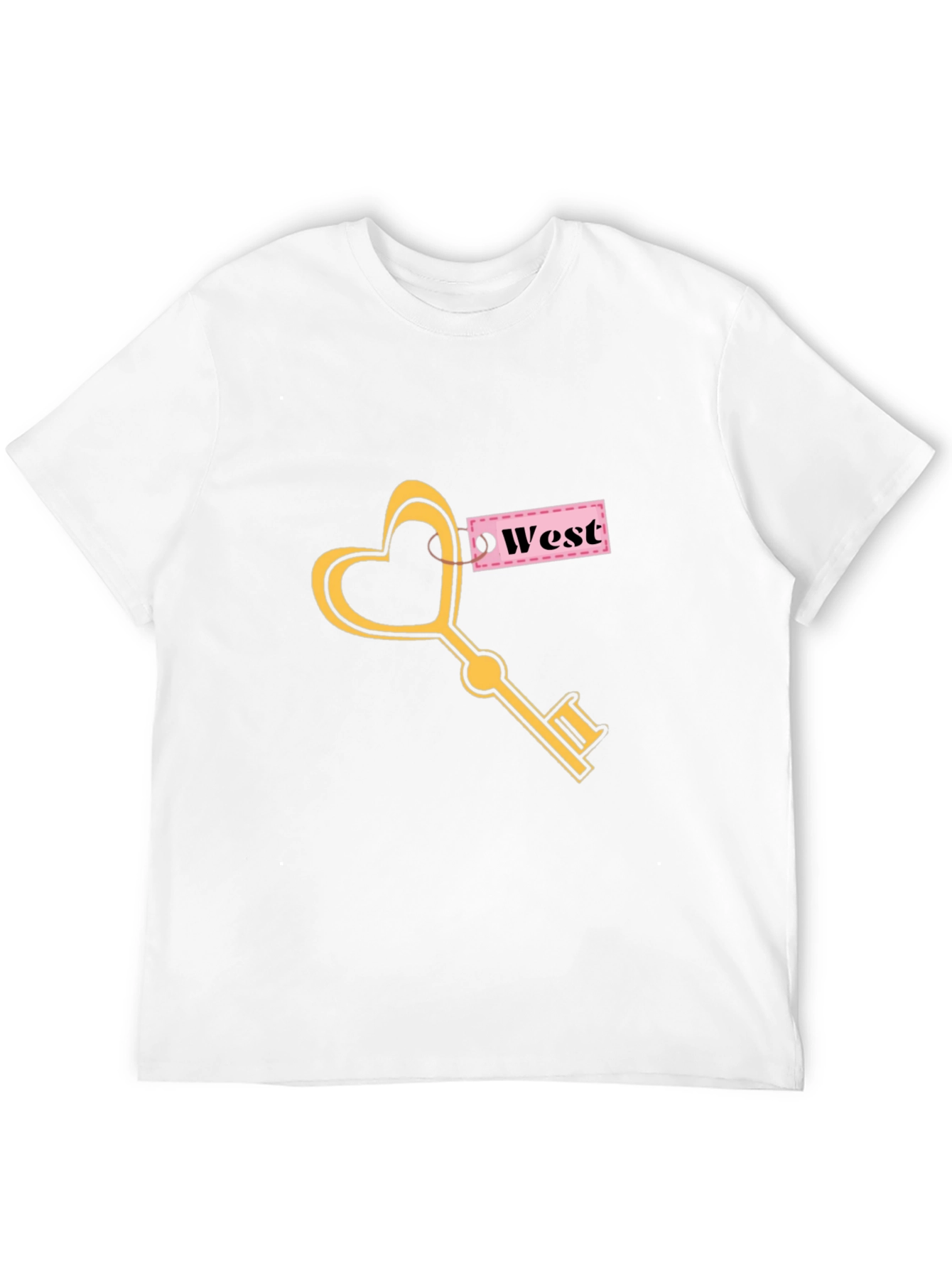 Black Heart Key West Graphic T-Shirt - Stylish Unisex Tee view 12