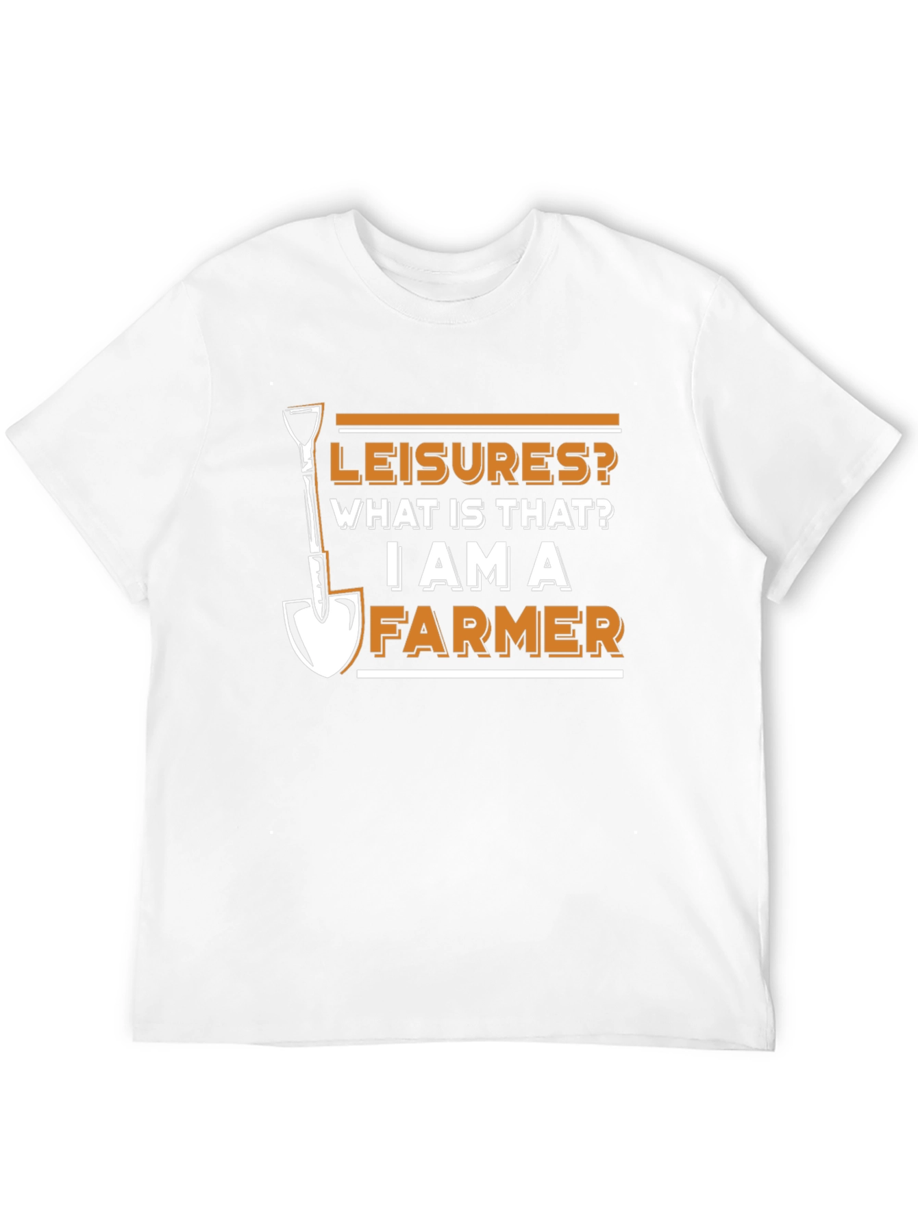 Black Leisures? I Am A Farmer Graphic T-Shirt view 12