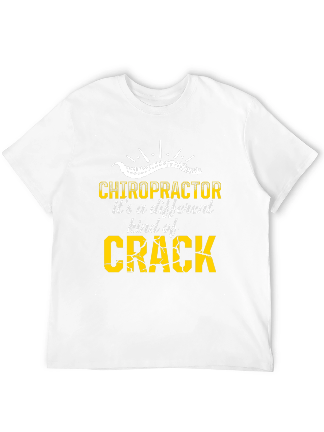 Black Chiropractor 'Different Kind of Crack' Graphic Tee view 12