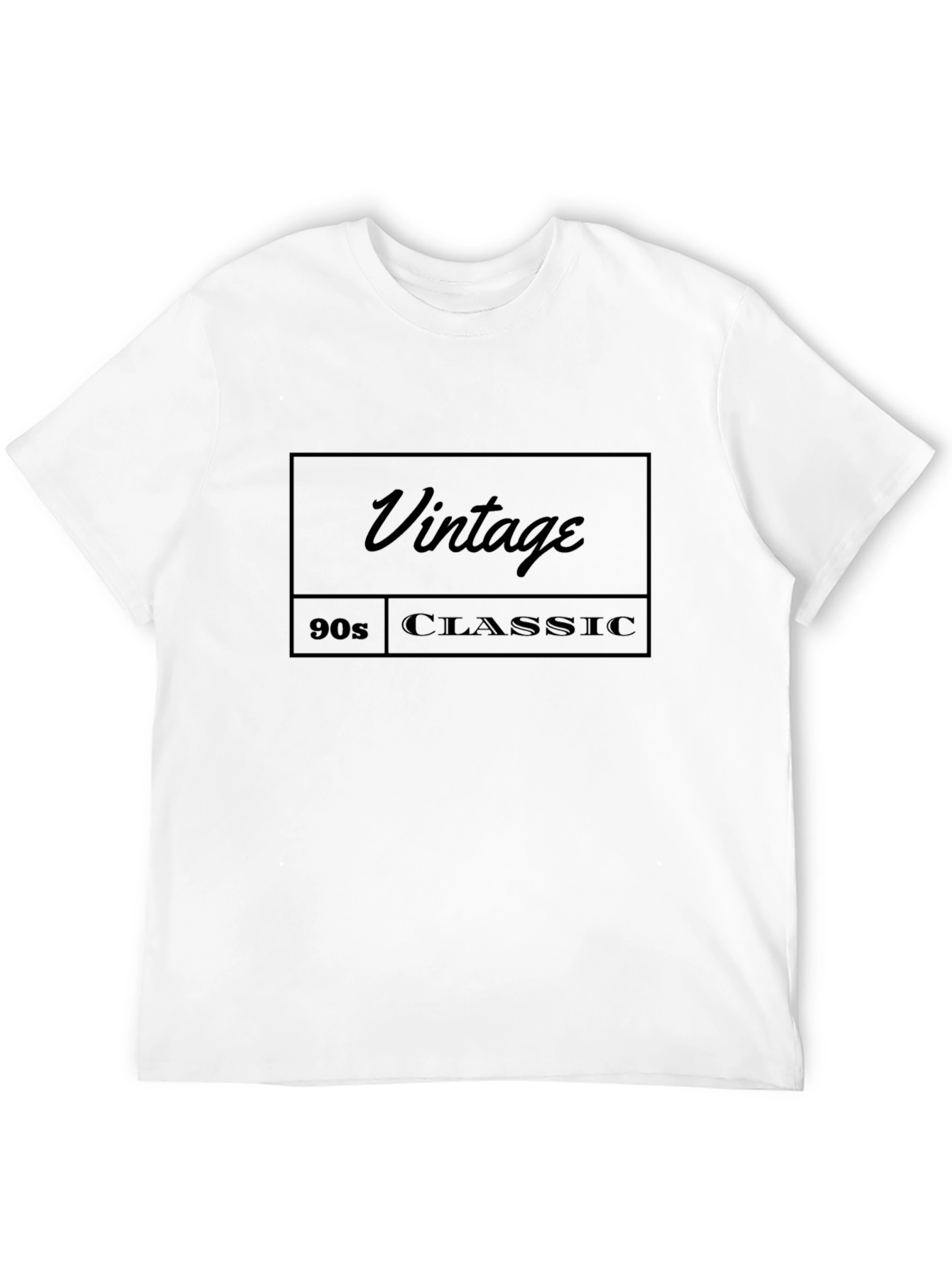 Black Vintage 90s Classic Black Graphic Tee view 12