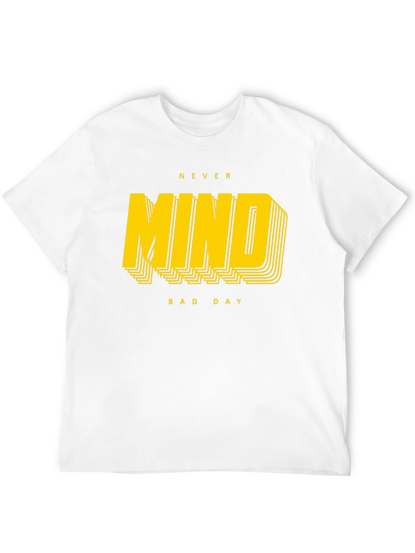 Black Never Mind Bad Day Graphic Tee view 12