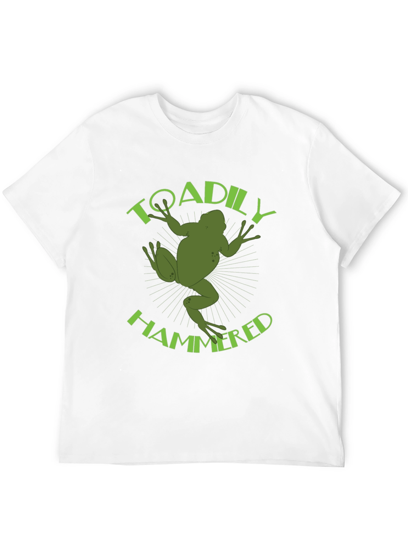 Black Toadally Hammered Frog T-Shirt - Funny Drinking Tee view 12