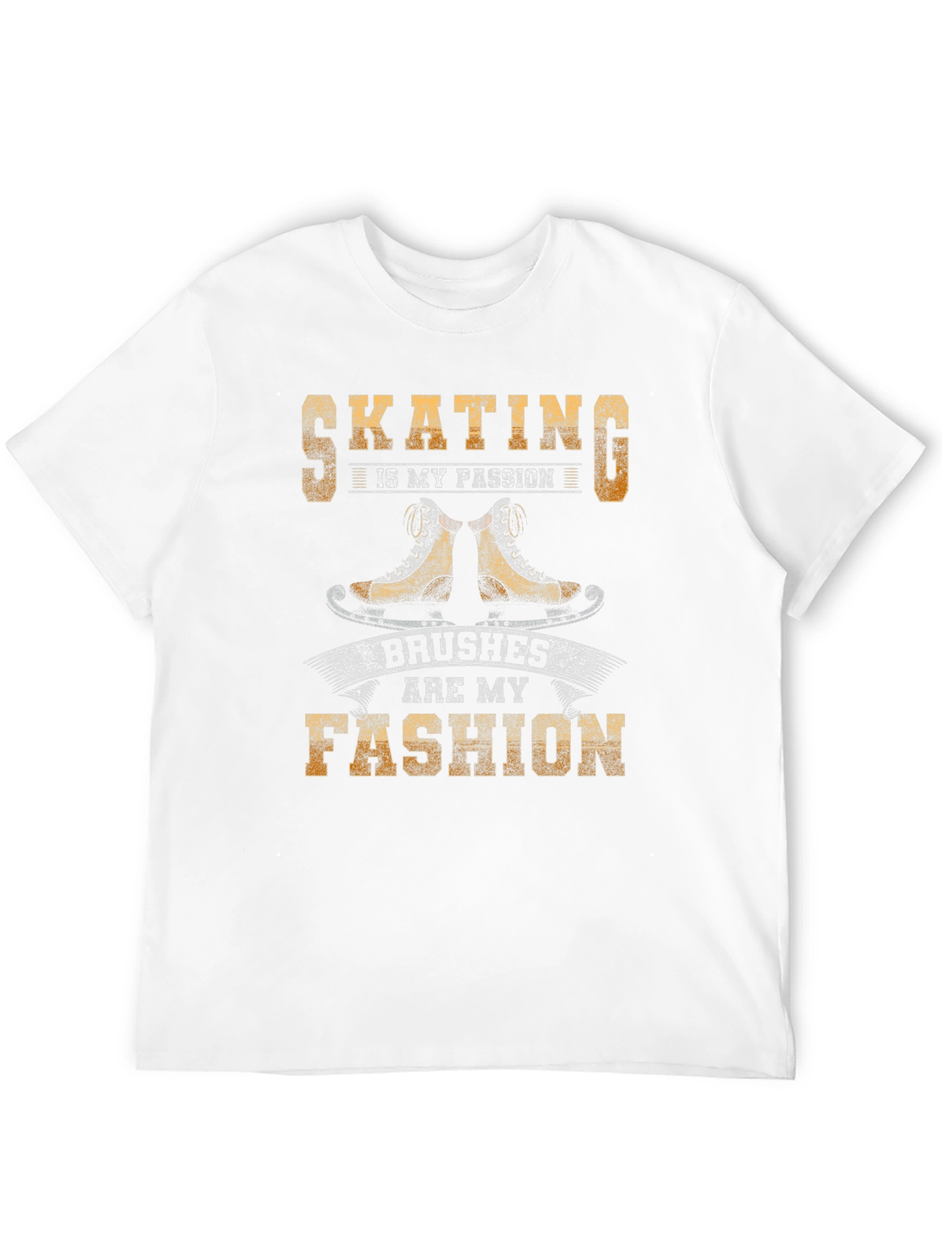Black Skating is My Passion T-Shirt - Vintage Design view 12