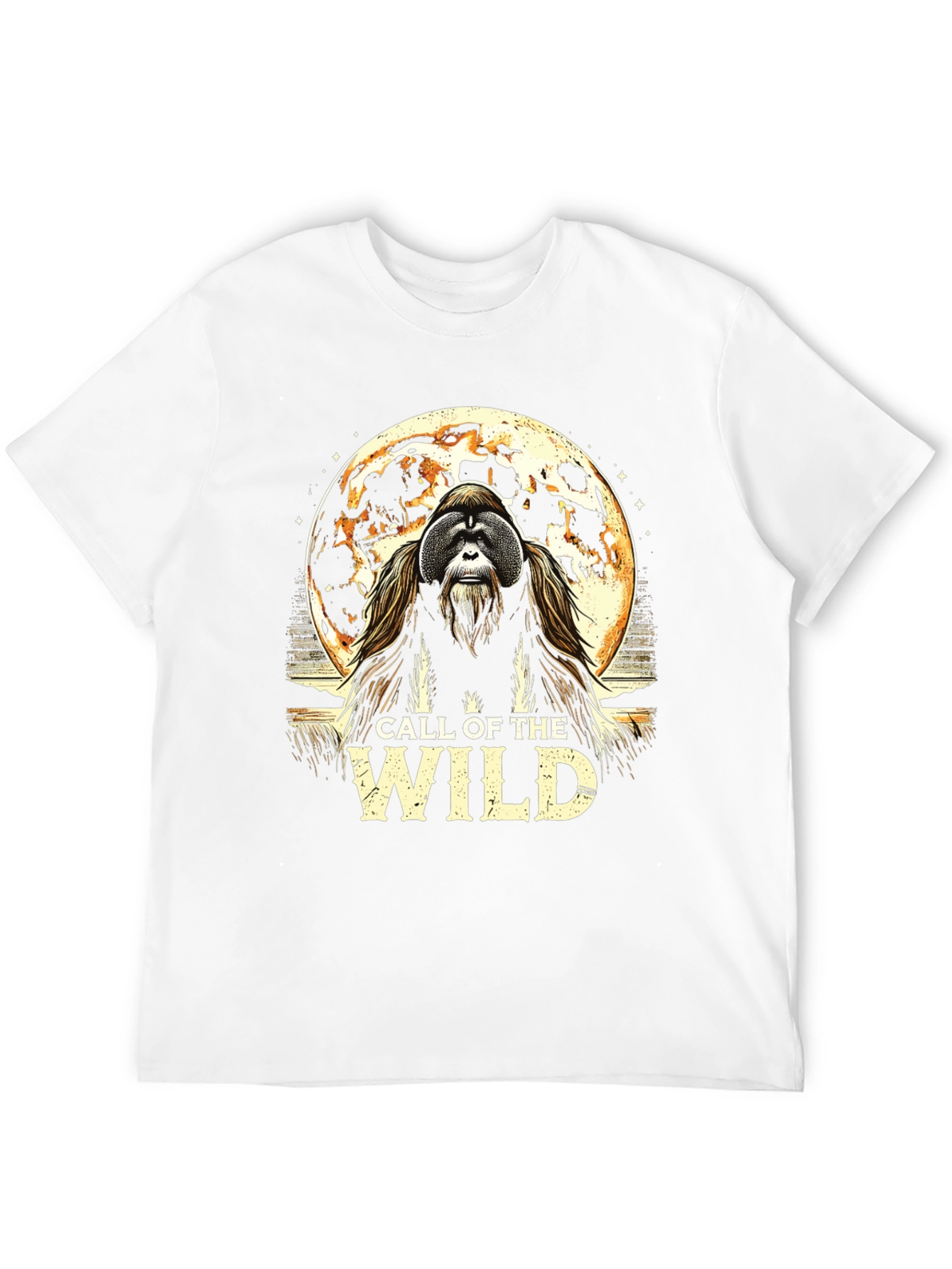 Black Call of the Wild Graphic Tee view 12