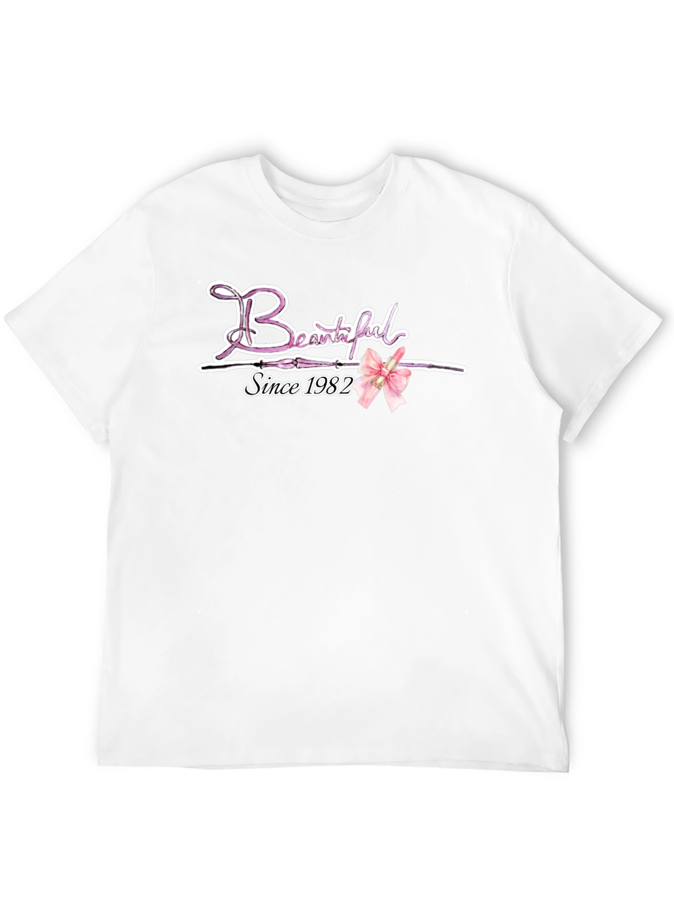 Black Beautiful Since 1982 Graphic T-Shirt view 12