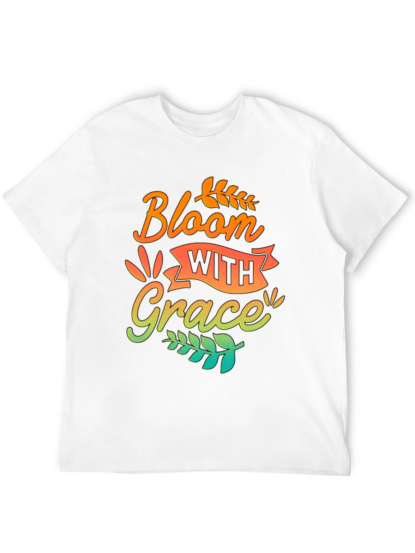 Black Bloom With Grace Graphic Tee view 12