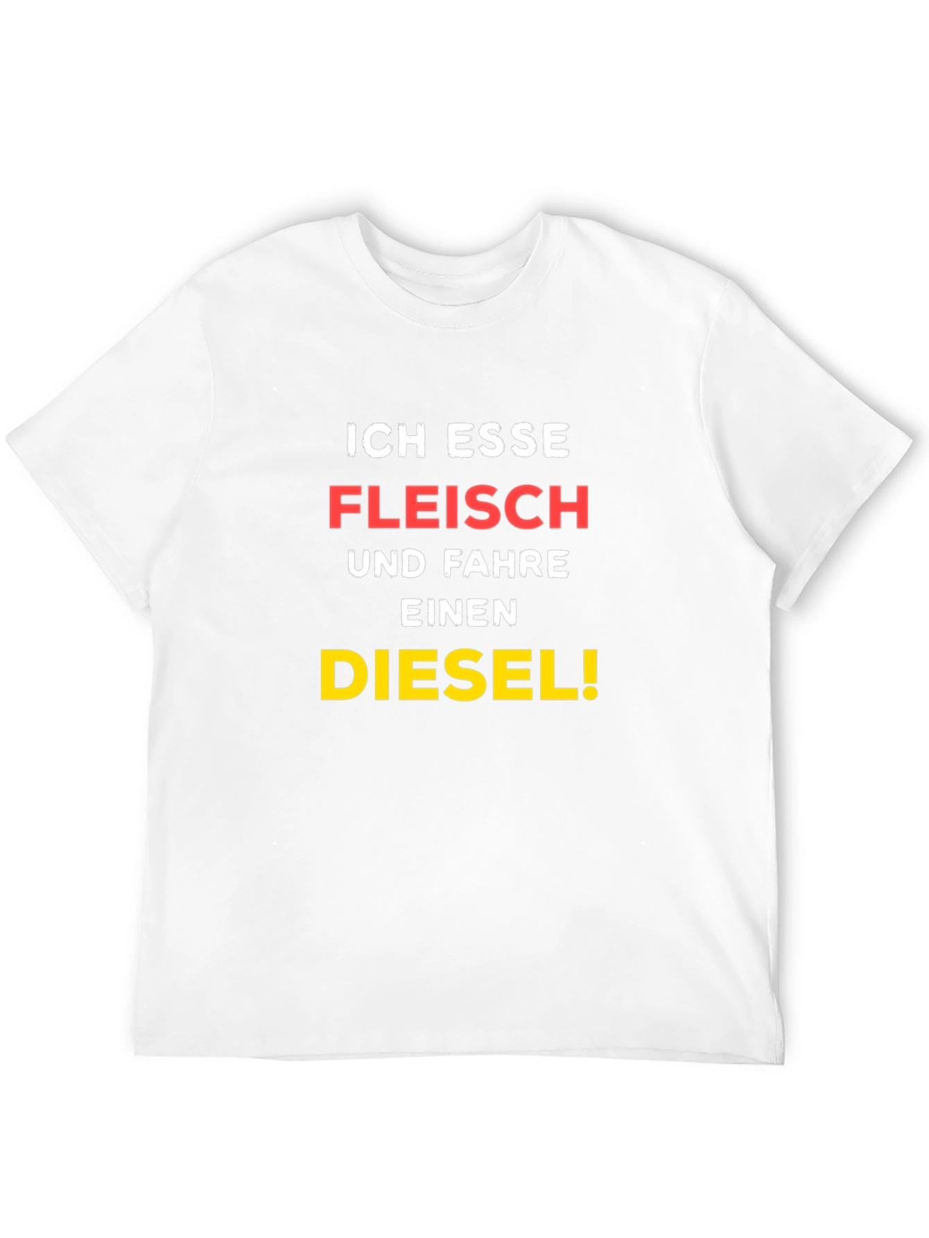 Black Ich Esse Fleisch T-Shirt - Diesel Fun Tee view 12