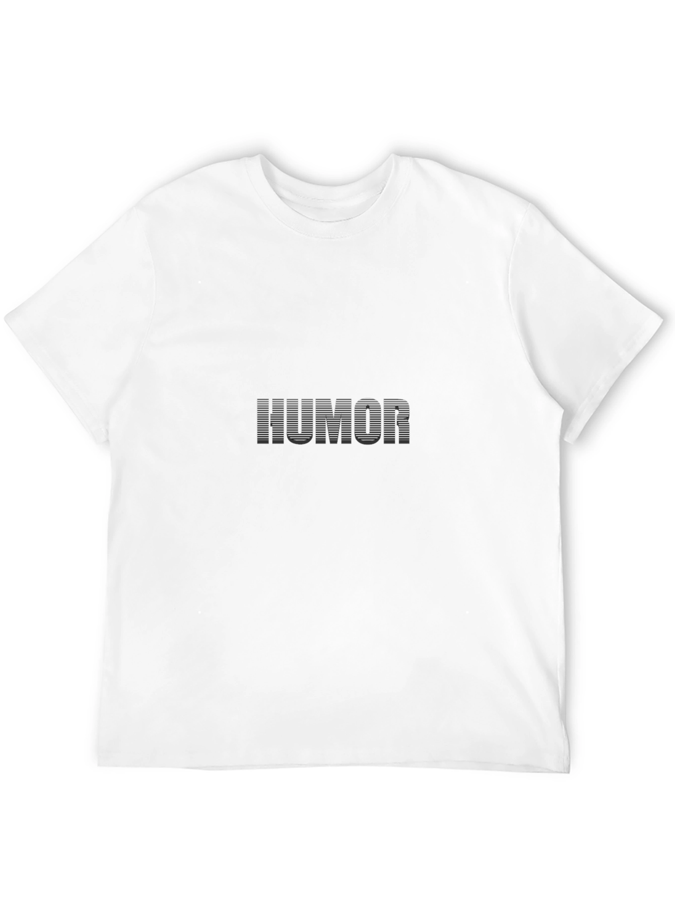 Humor Graphic Tee -  Men's Black T-Shirt - 12