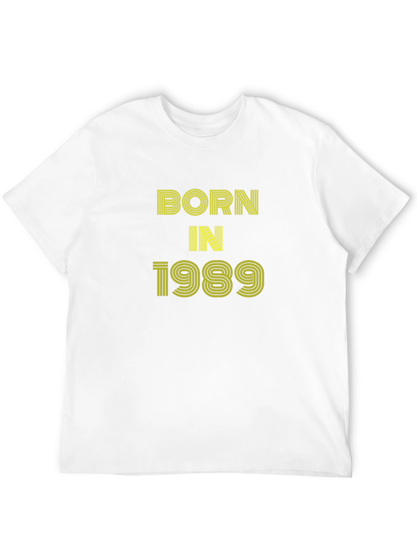 Black Born in 1989 Black Graphic Tee view 12