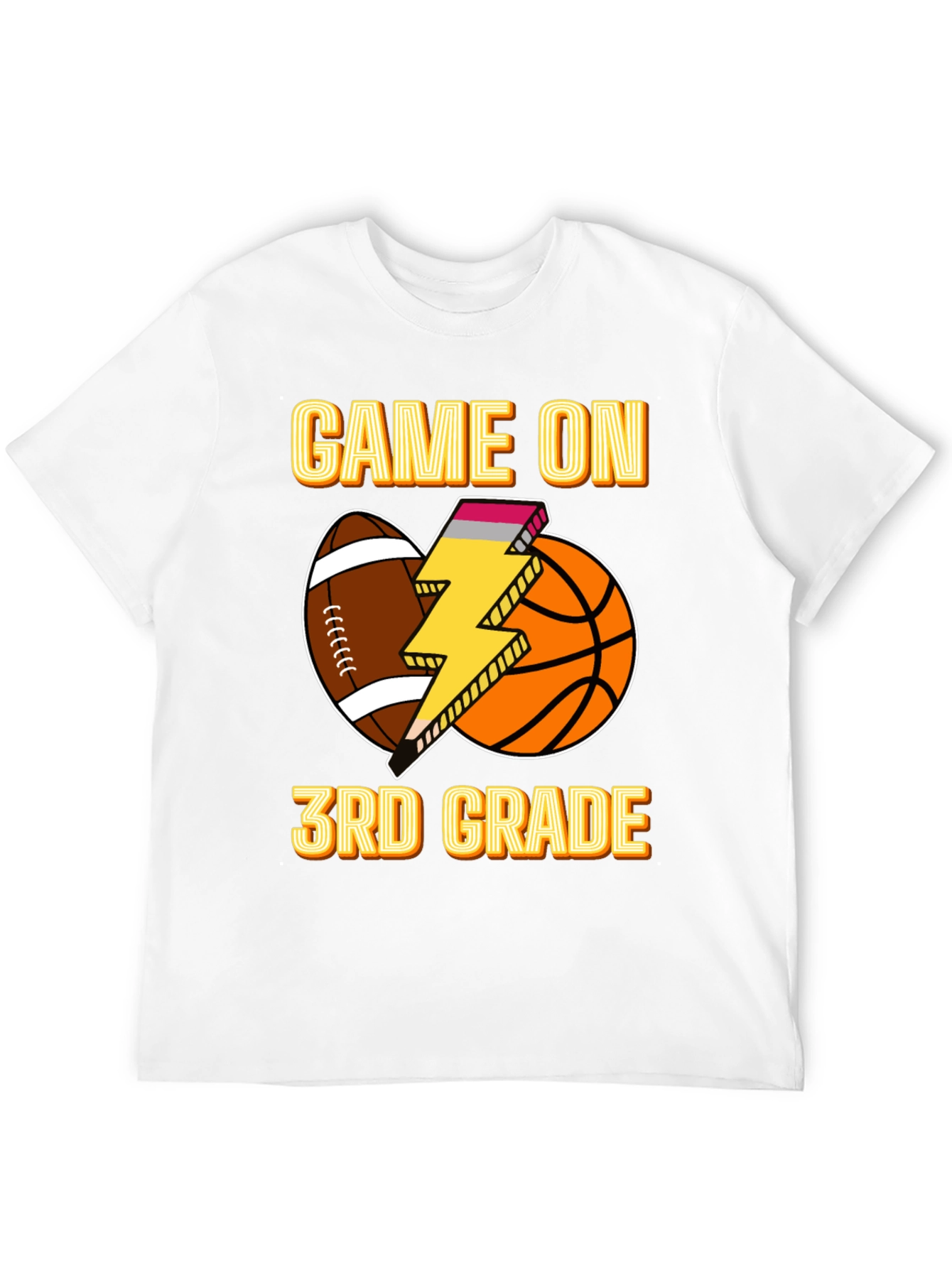 Game On 3rd Grade T-Shirt - 12
