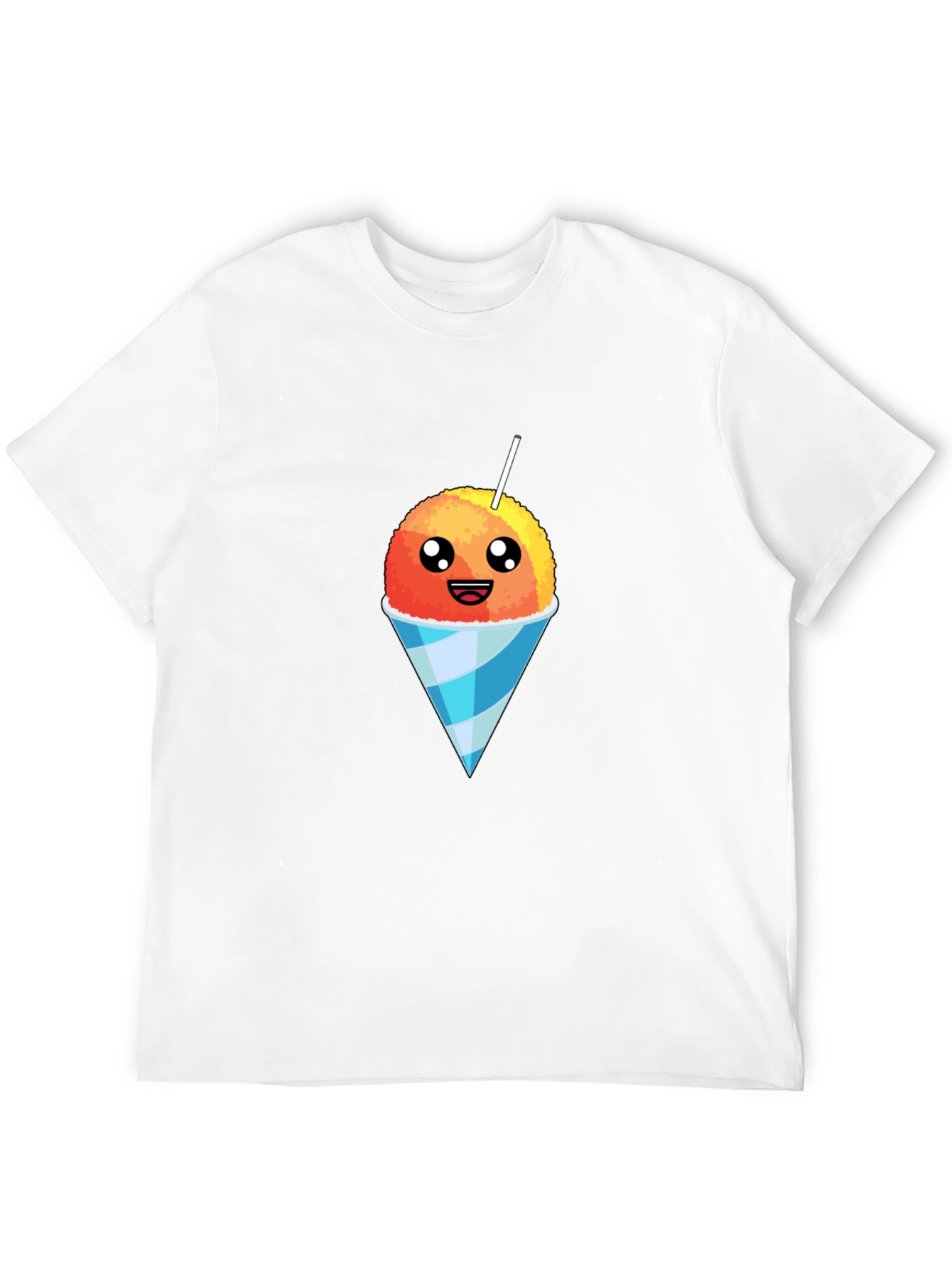 Black Snow Cone Graphic Tee - Sweet Treat Design view 12