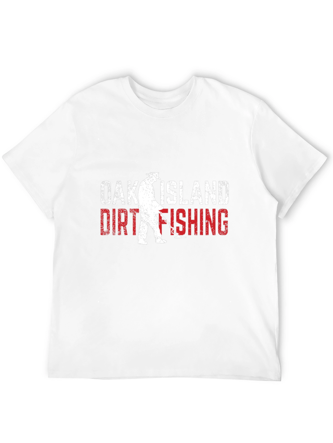 Black Oak Island Dirt Fishing T-Shirt view 12