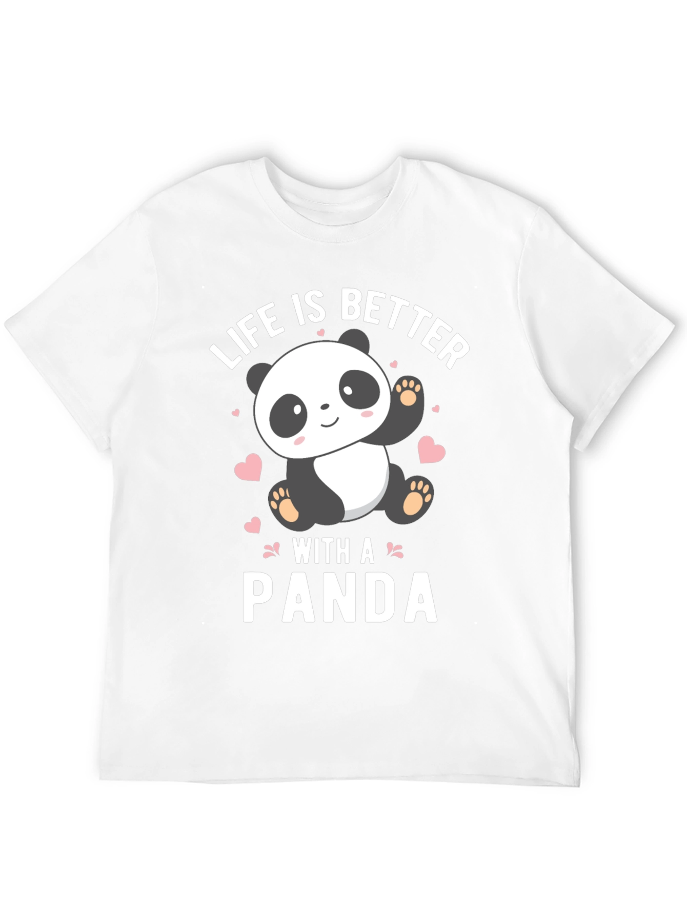 Black Life Is Better With A Panda T-Shirt view 12