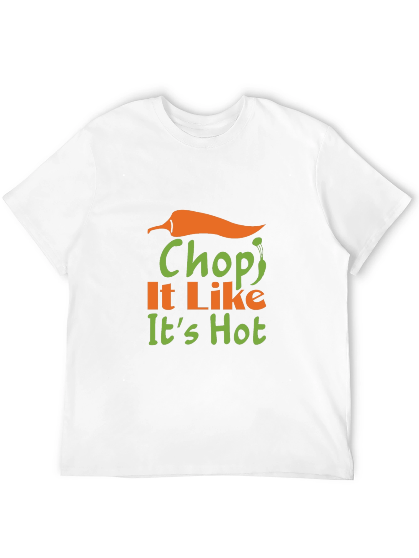Black Chop It Like It's Hot Graphic T-Shirt view 12