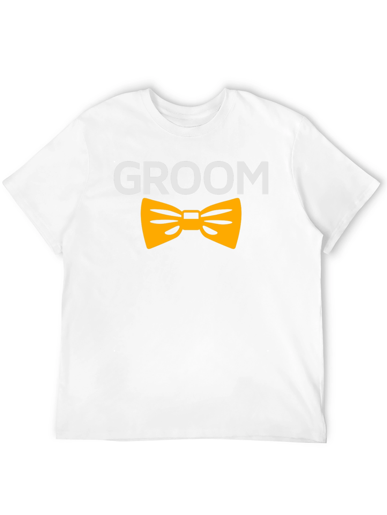 Black Groom T-Shirt - Black with Bowtie view 12