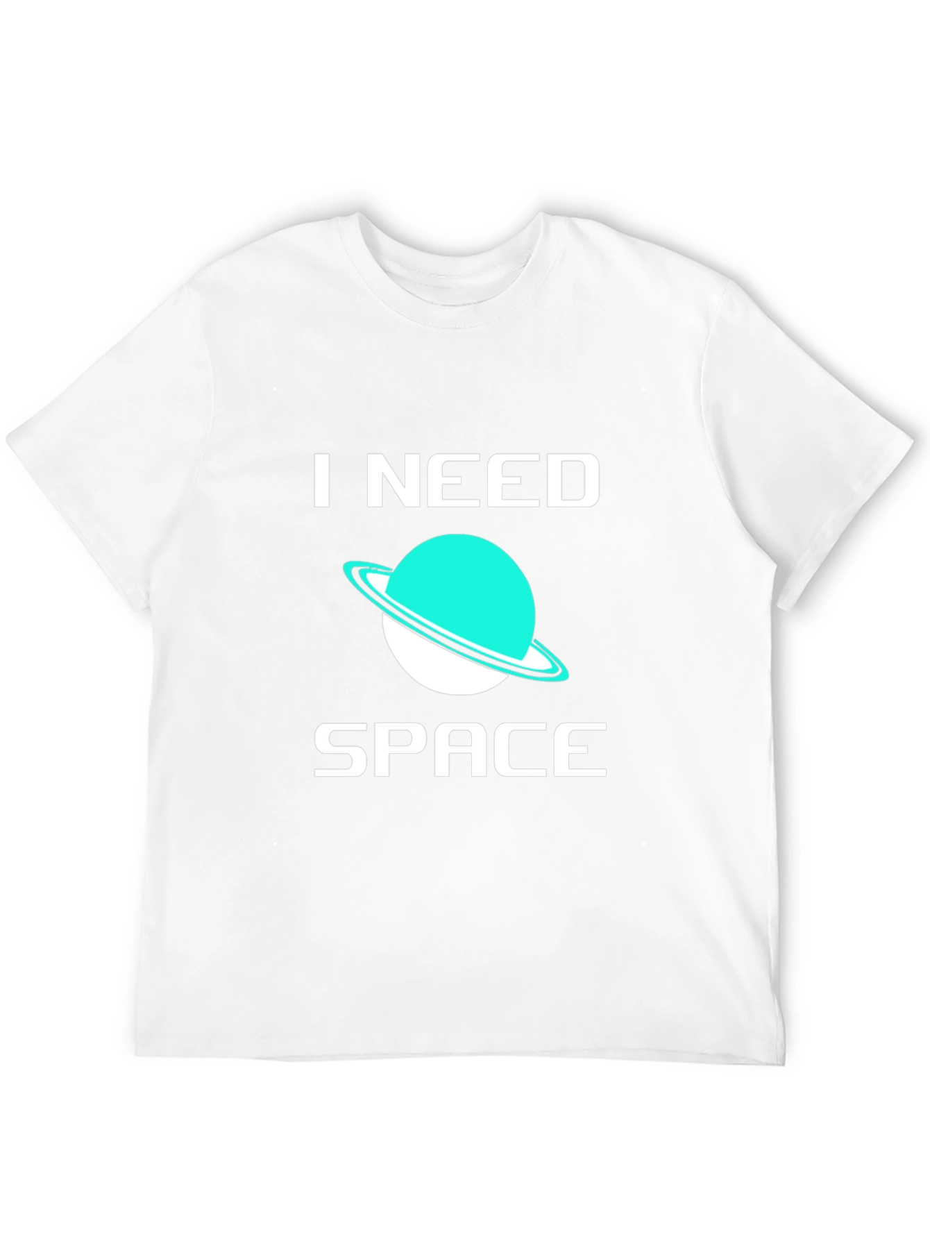 Black I Need Space T-Shirt - Trendy Graphic Tee view 12