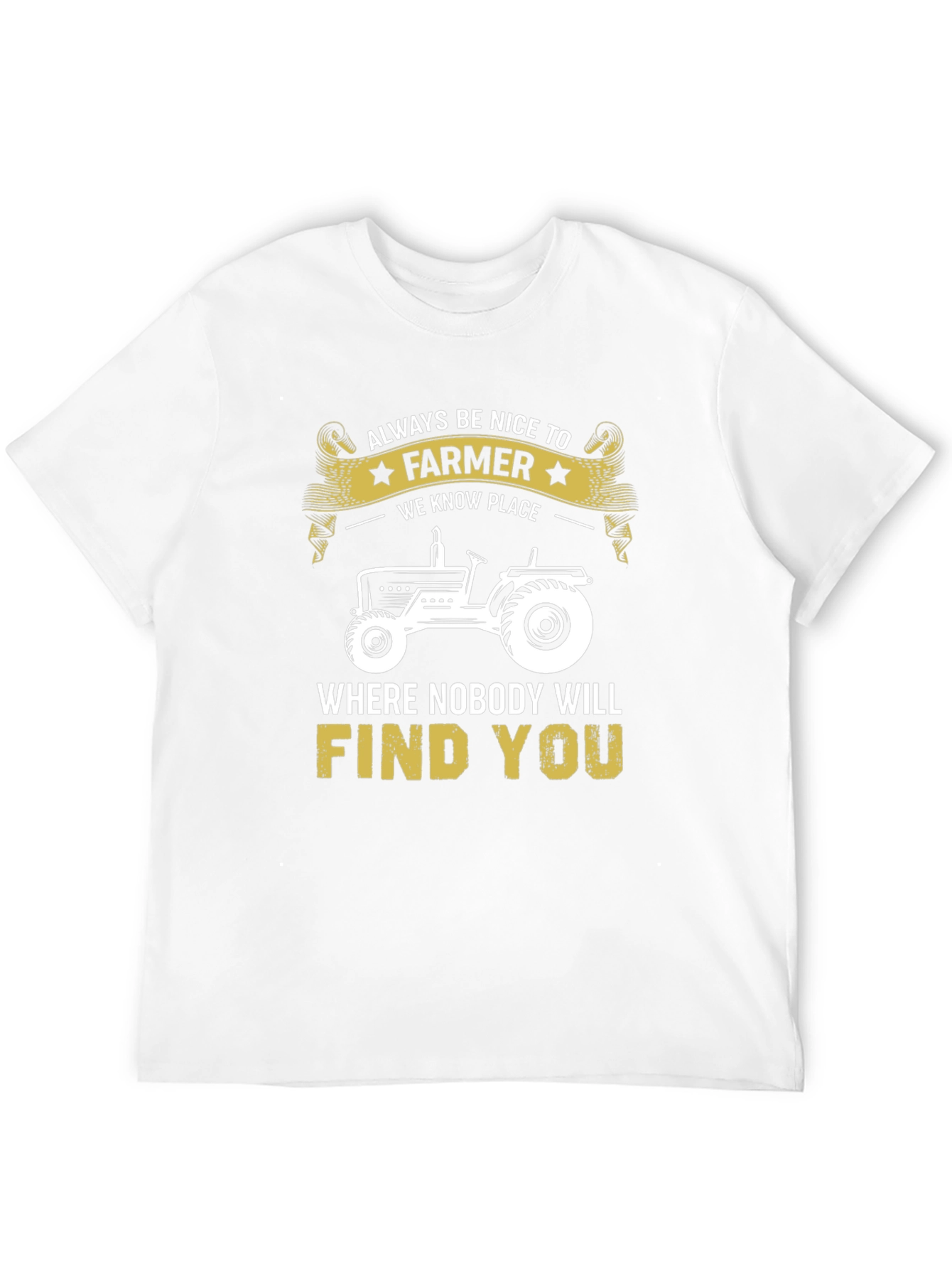 Black Always Be Nice to Farmer Graphic Tee view 12