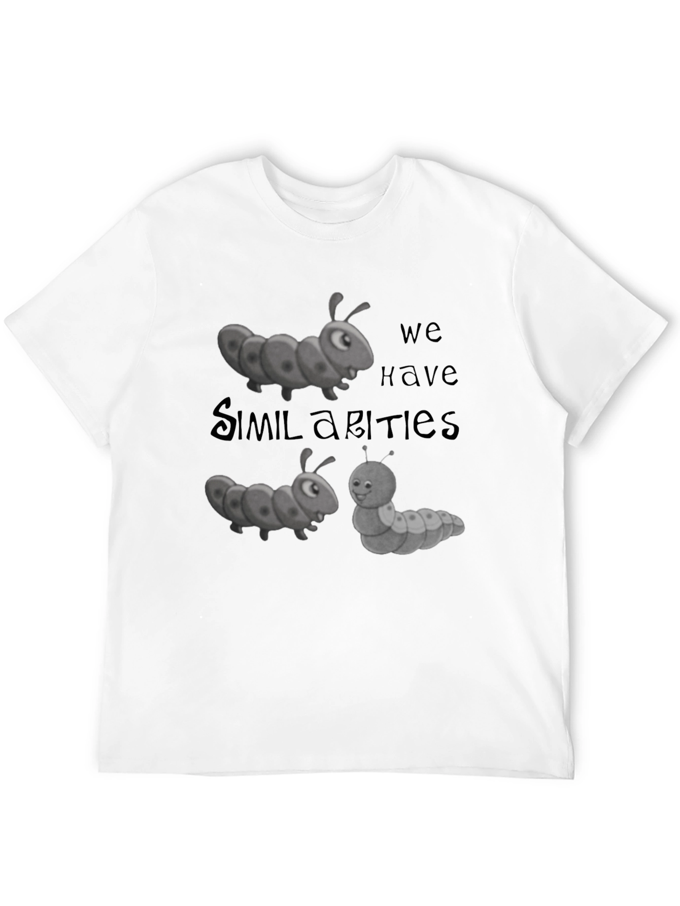 Black Caterpillar "Similarities" Graphic Tee view 12