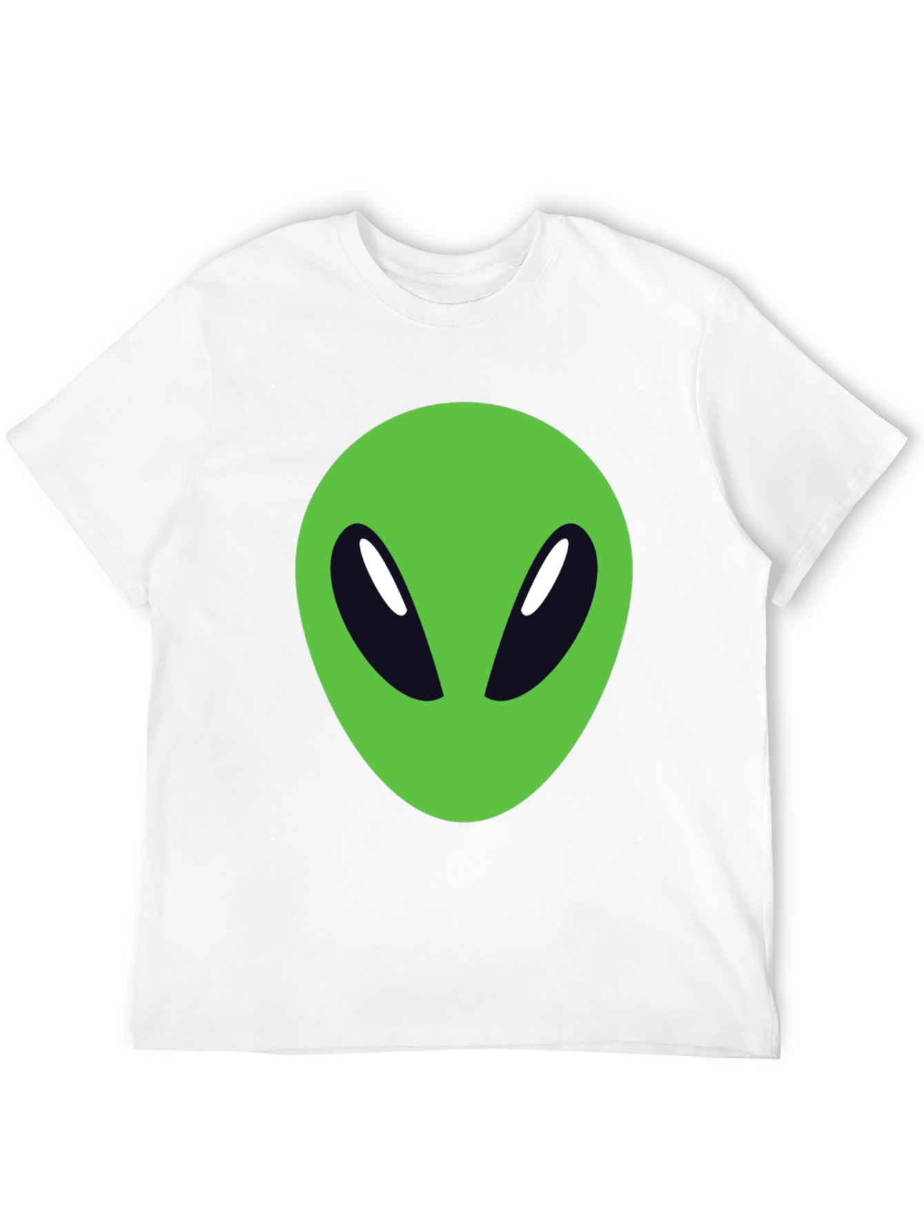 Black Alien Graphic Tee - Black Cotton Blend view 12