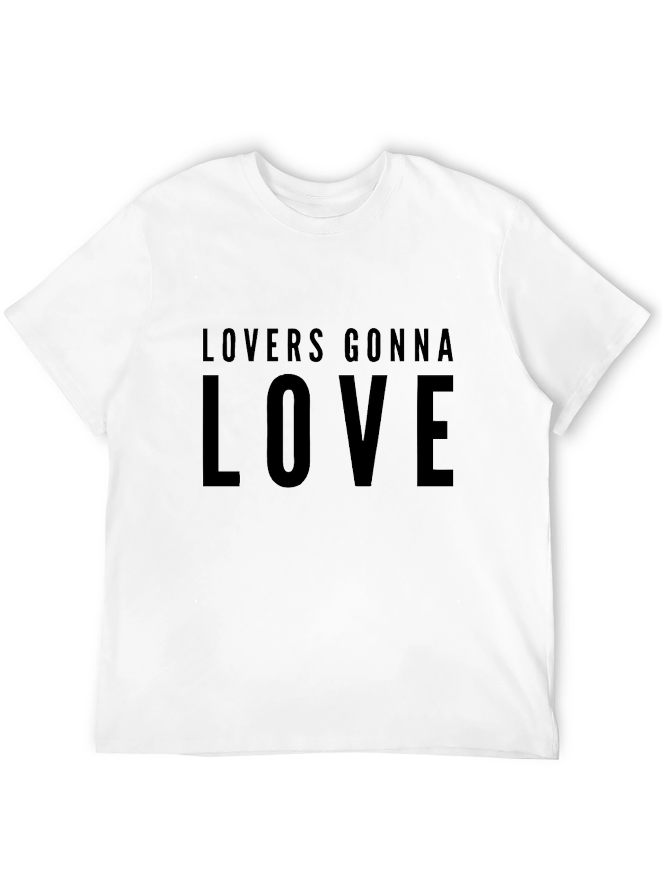 Black Lovers Gonna Love Graphic T-Shirt - Stylish Cotton Tee view 12