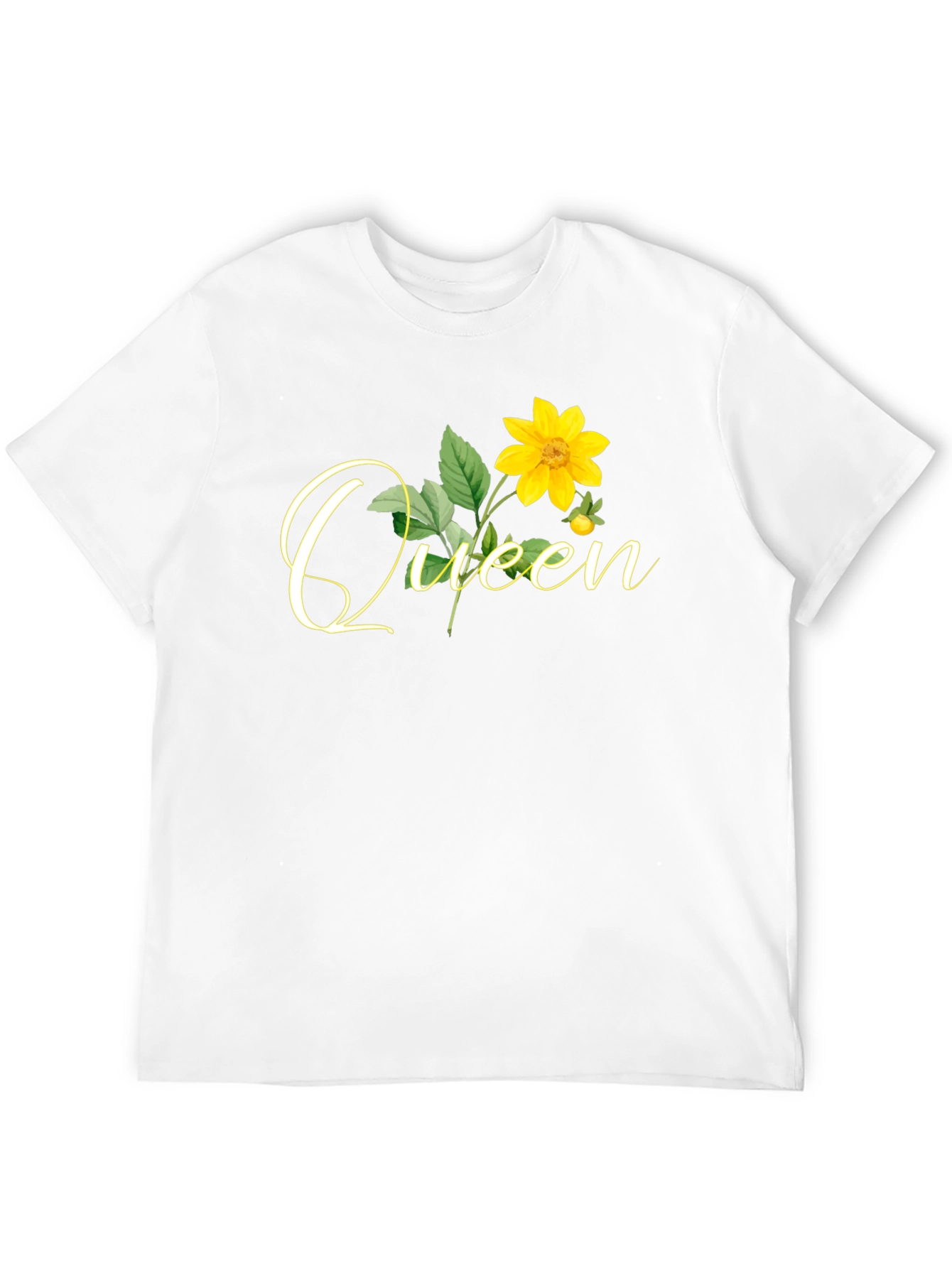 Black Queen Sunflower Graphic Tee - Black view 12