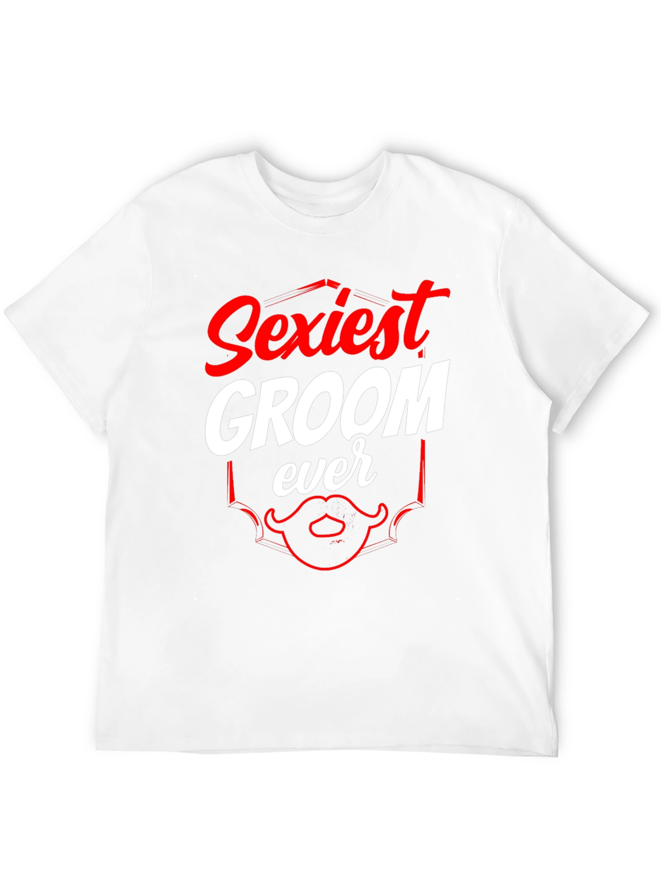 Black Sexiest Groom Ever T-Shirt, Funny Wedding Tee view 12