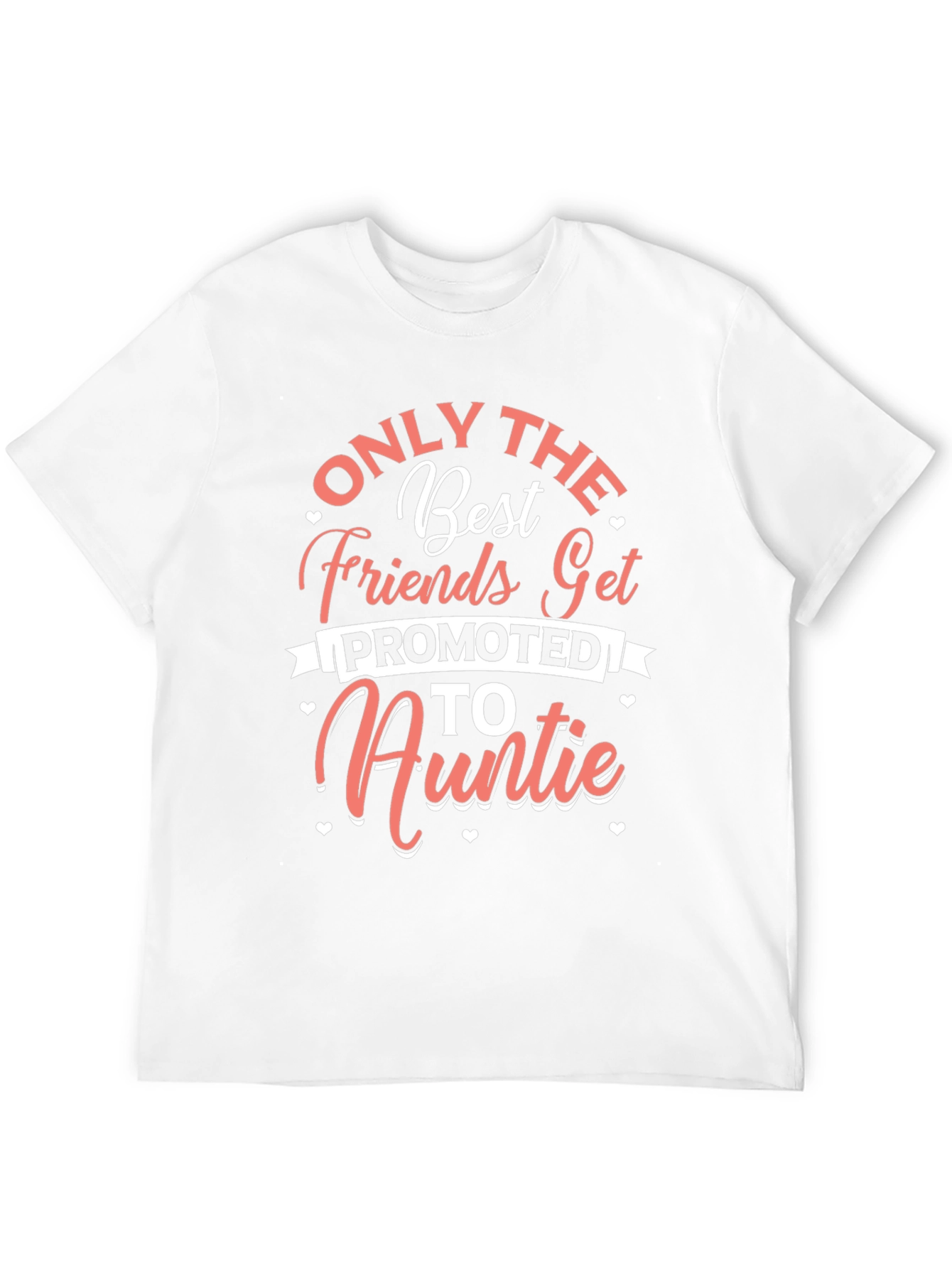 Black Best Friends Get Promoted to Auntie T-Shirt view 12