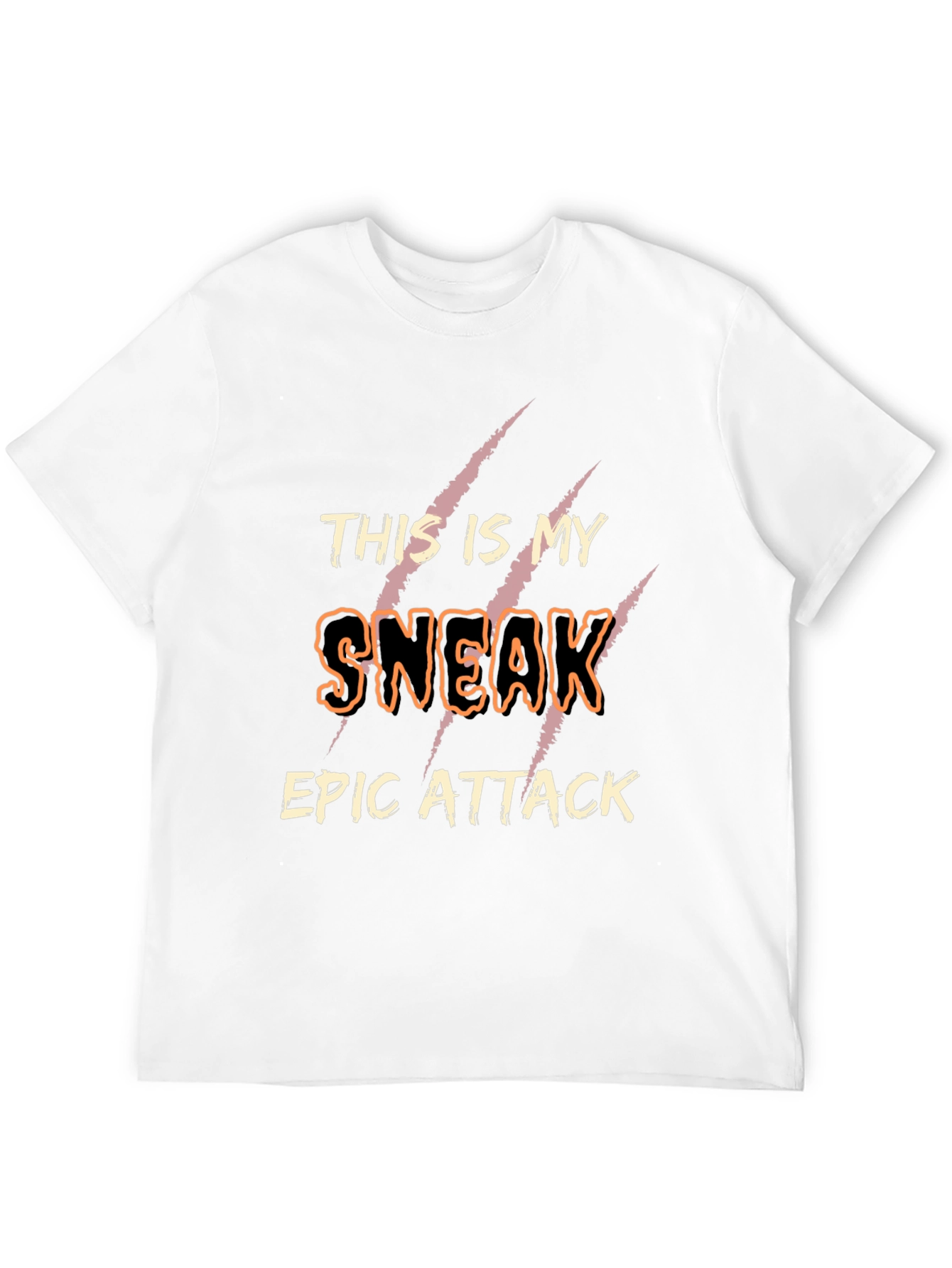 Black This Is My Sneak Epic Attack T-Shirt view 12
