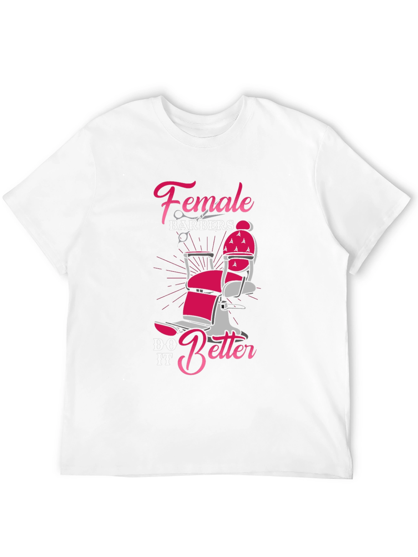 Black Female Barbers Do It Better T-Shirt view 12