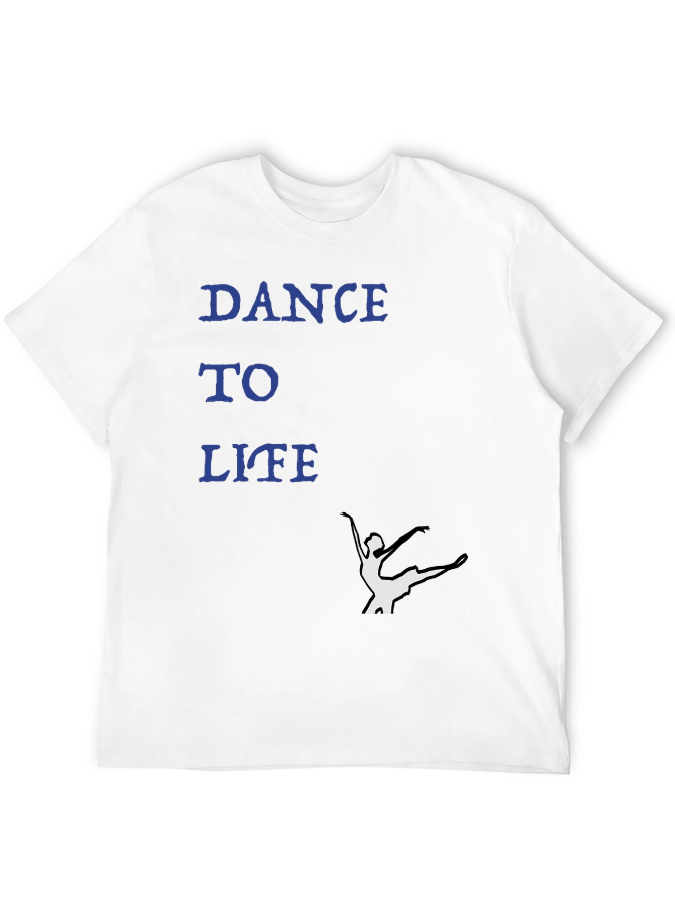 Black Dance to Life Black Graphic Tee view 12