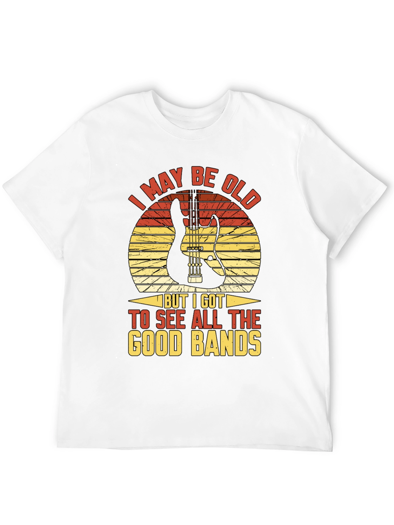 Black I May Be Old T-Shirt view 12