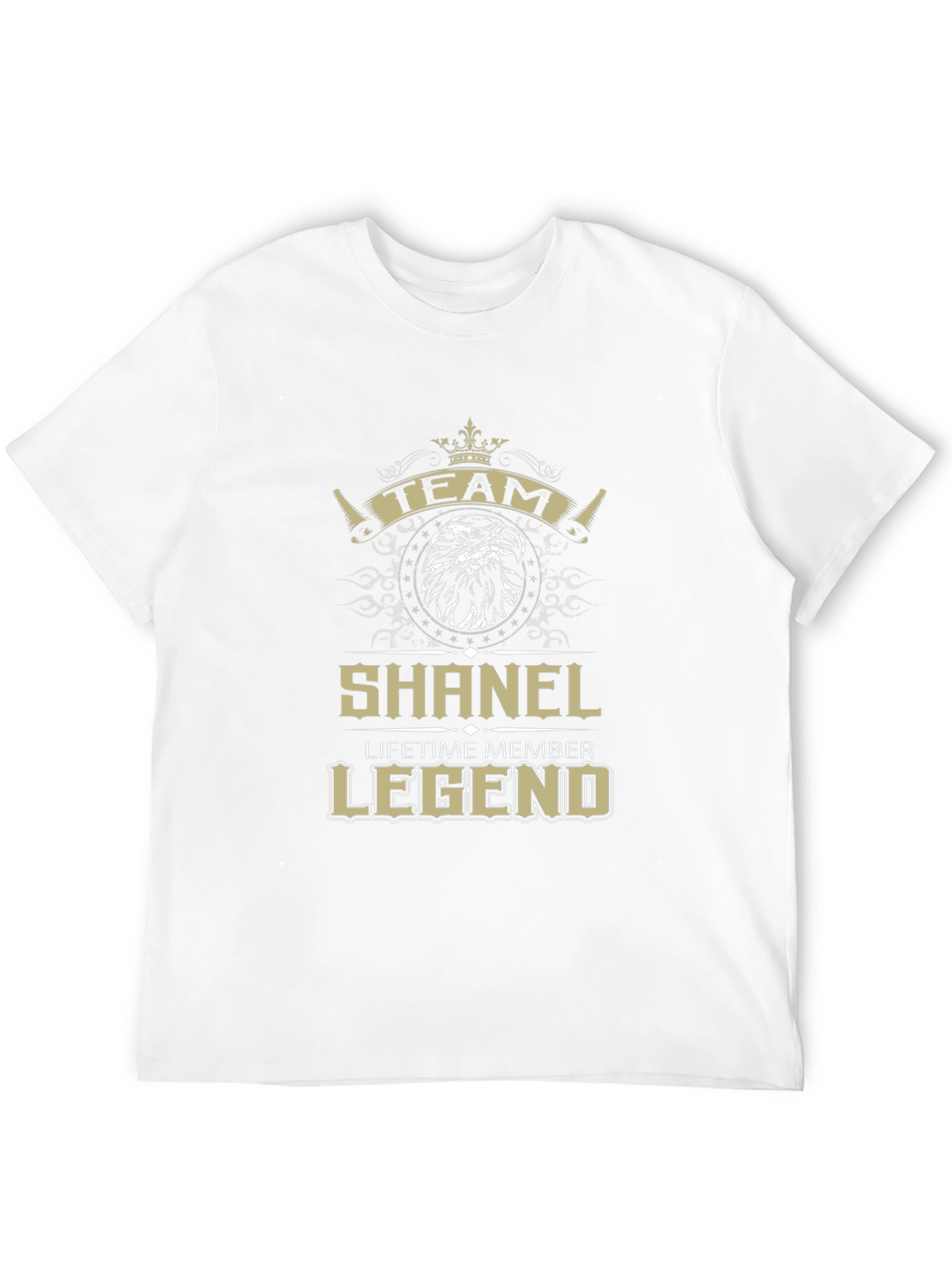 Black Shanel Legend T-Shirt: Team Lifetime Member view 12
