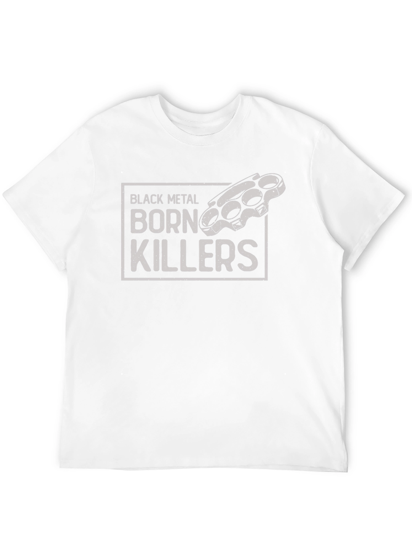 Black Black Metal Born Killers Graphic Tee view 12
