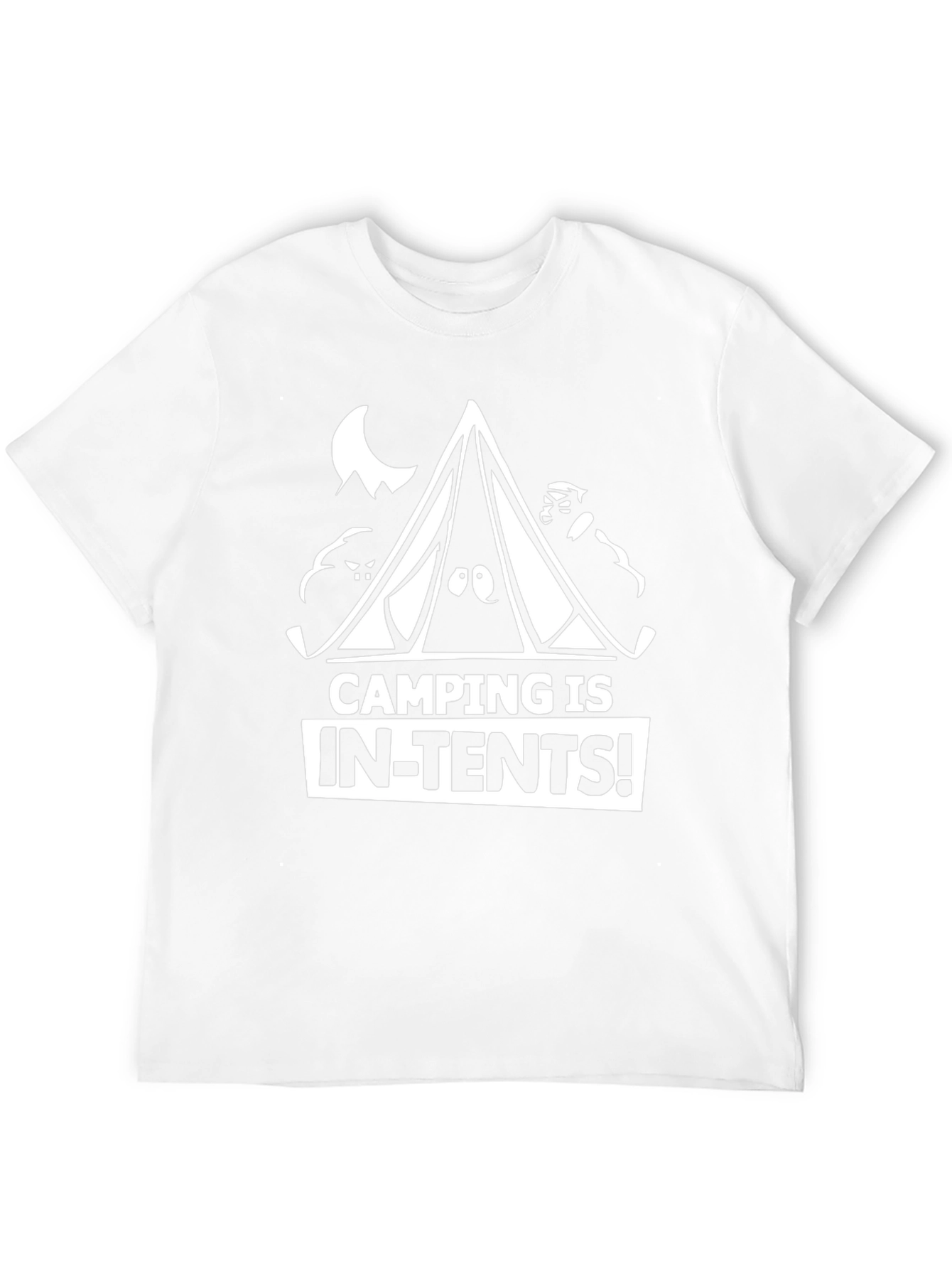 Camping Is In-Tents! Novelty T-Shirt - 12