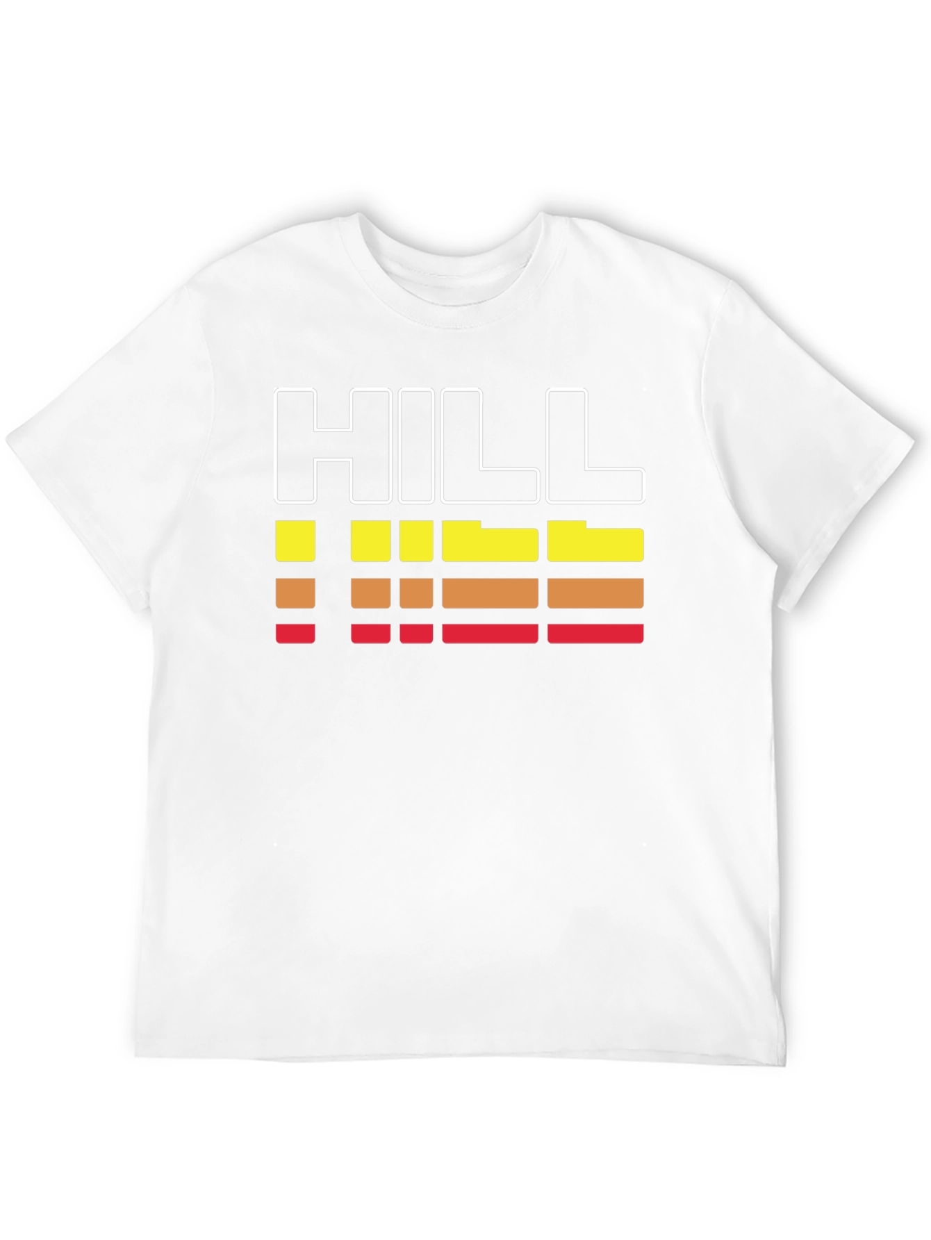 Black Retro HILL Graphic Tee - Cool Stripes view 12