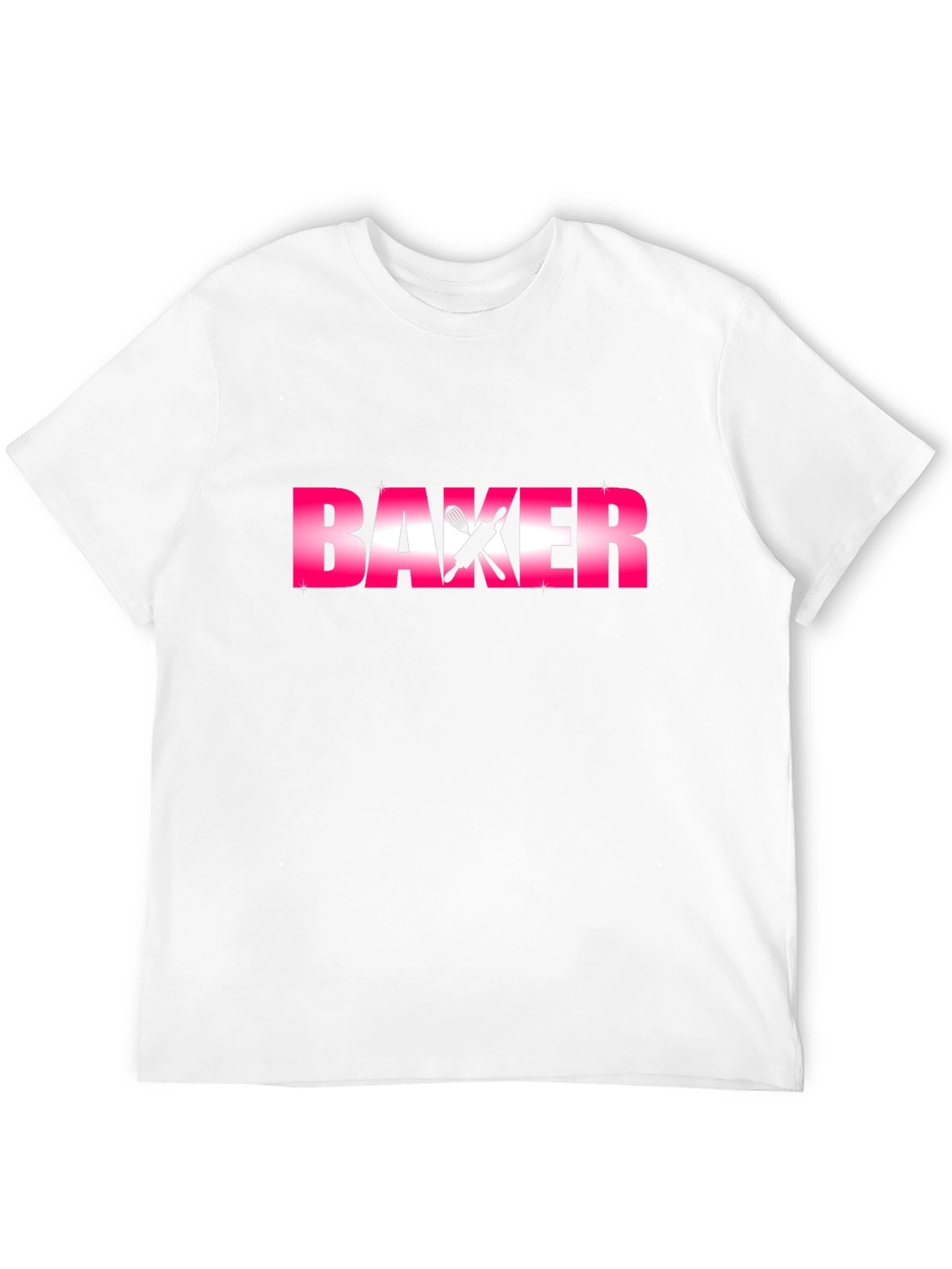 Black Baker Graphic Tee - Black Cotton T-Shirt view 12