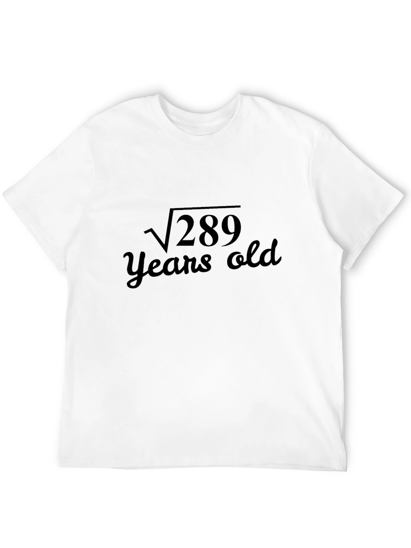 Black Funny 17th Birthday Math T-Shirt view 12