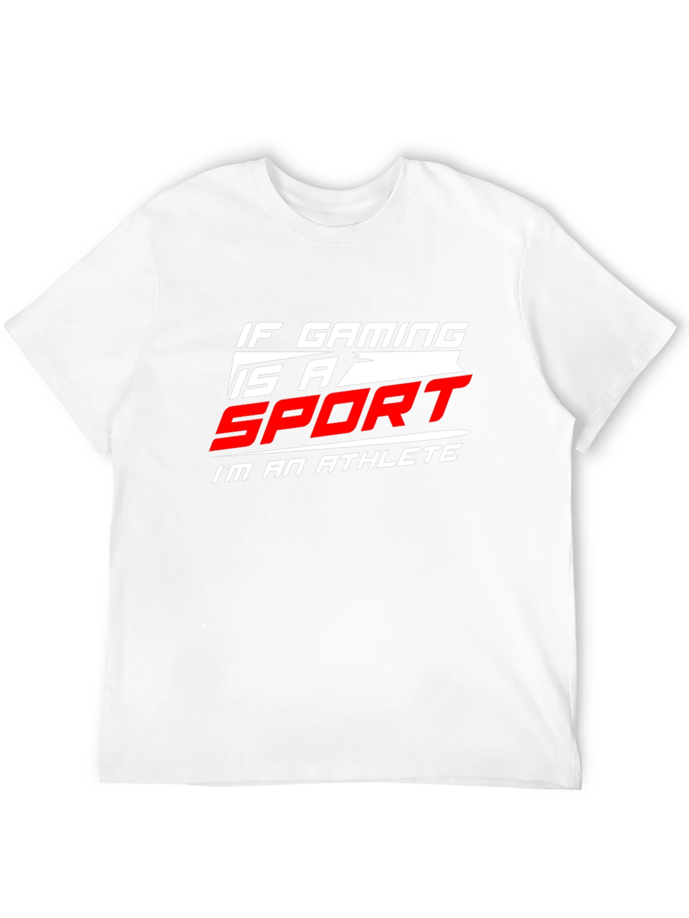 Gaming Athlete T-Shirt - Gamer Sport Tee - 12