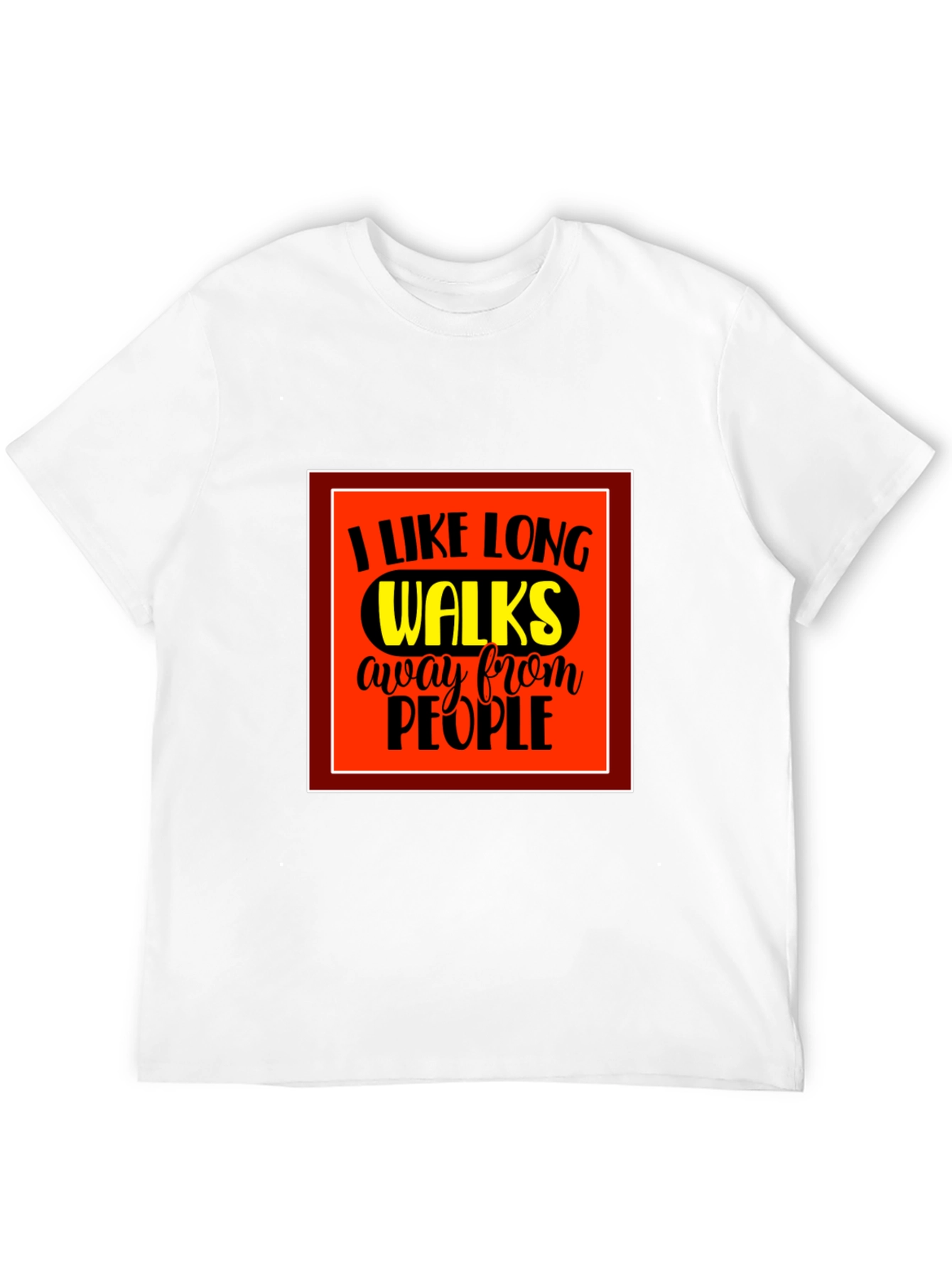 Black Long Walks T-Shirt view 12