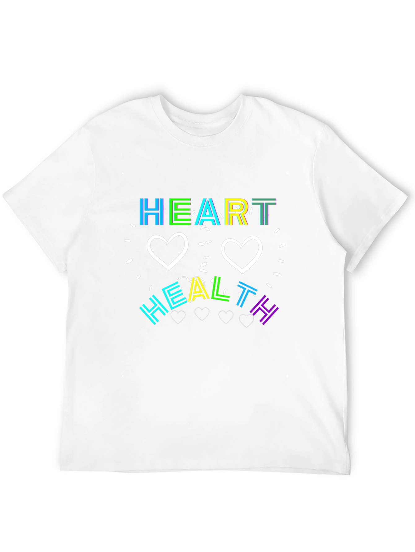 Black Heart Health Graphic Tee view 12