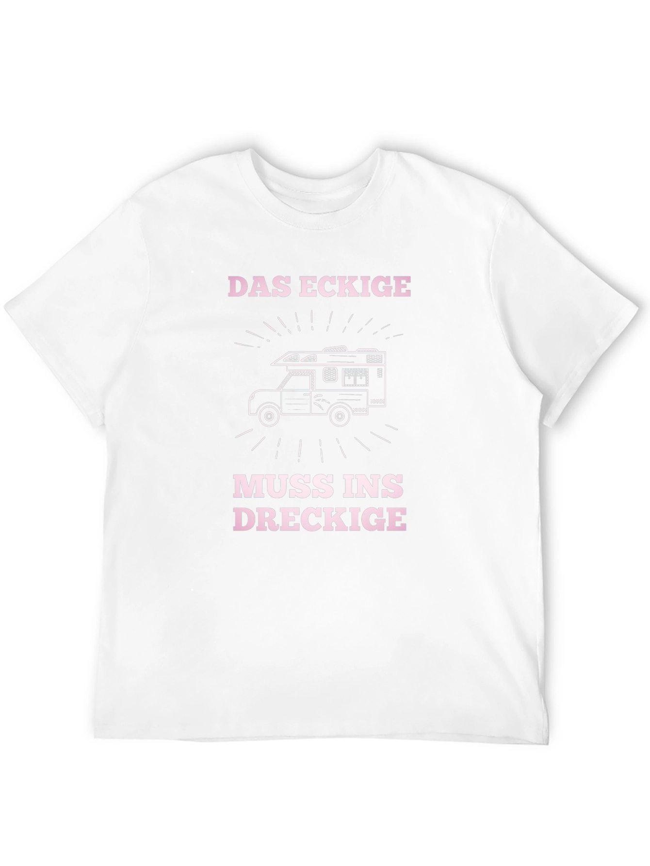 Black Das Eckige Muss Ins Dreckige T-Shirt view 12