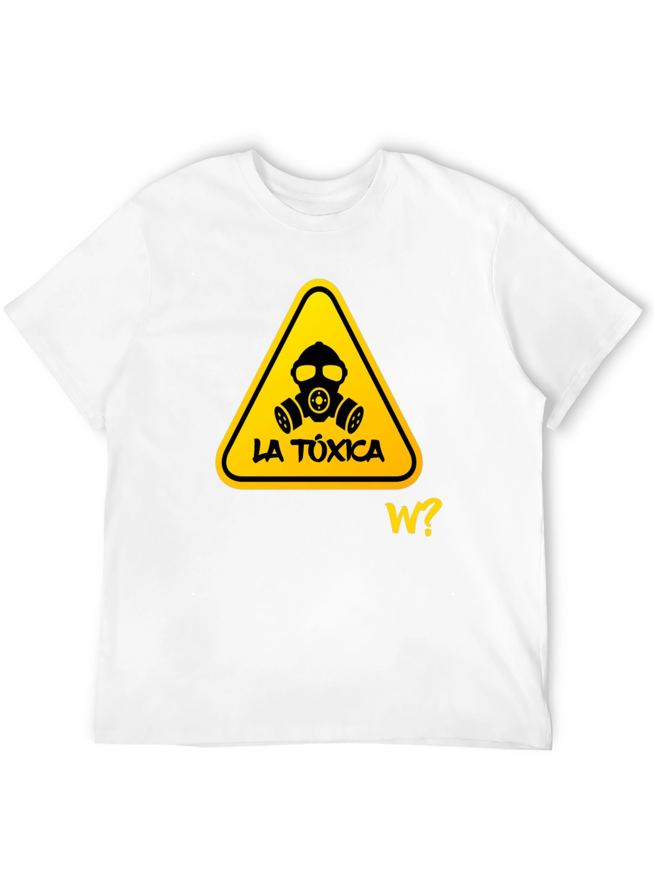 Black Toxic Warning Graphic T-Shirt - Stylish and Edgy view 12