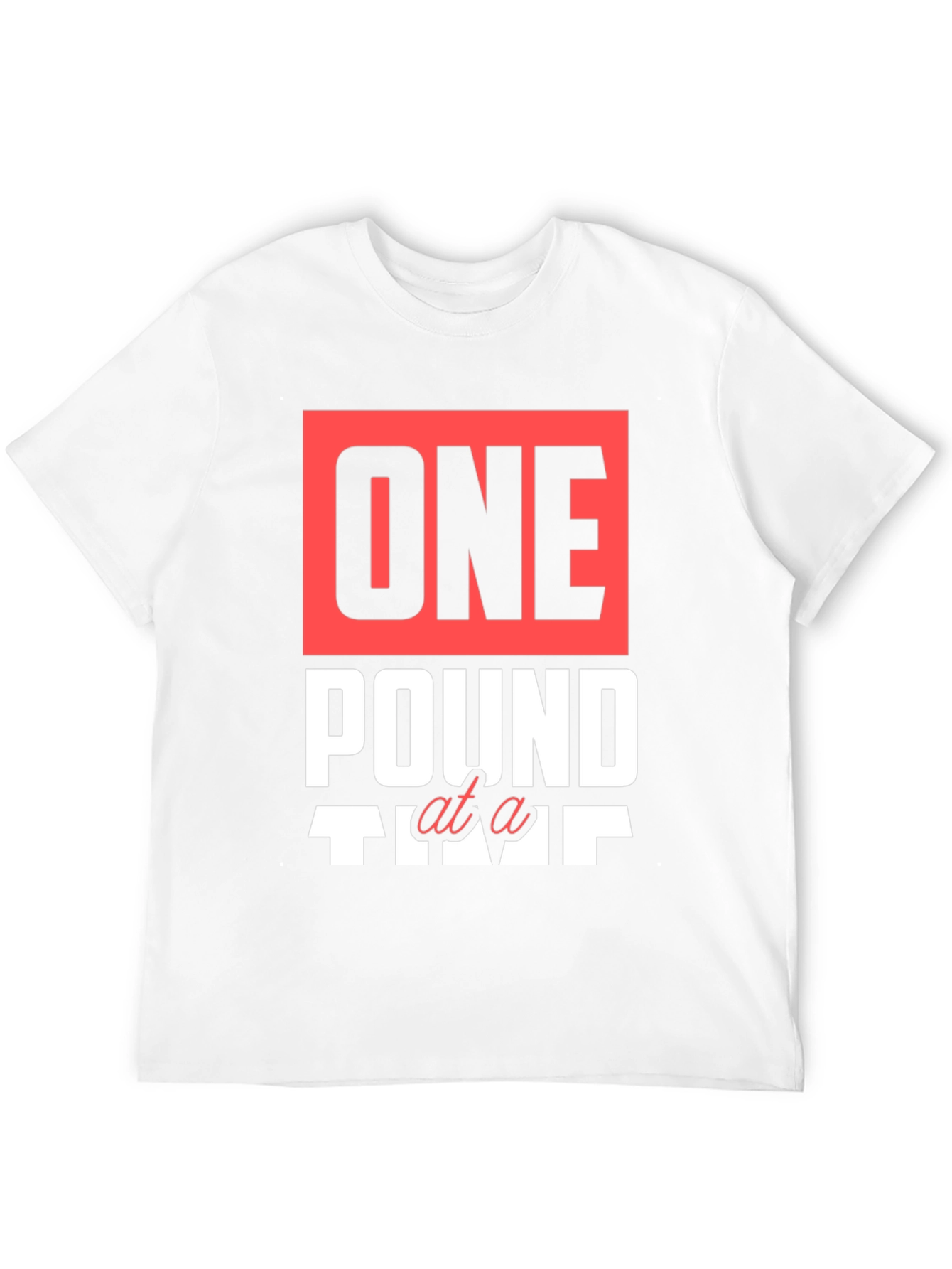 Black One Pound at a Time Graphic T-Shirt view 12