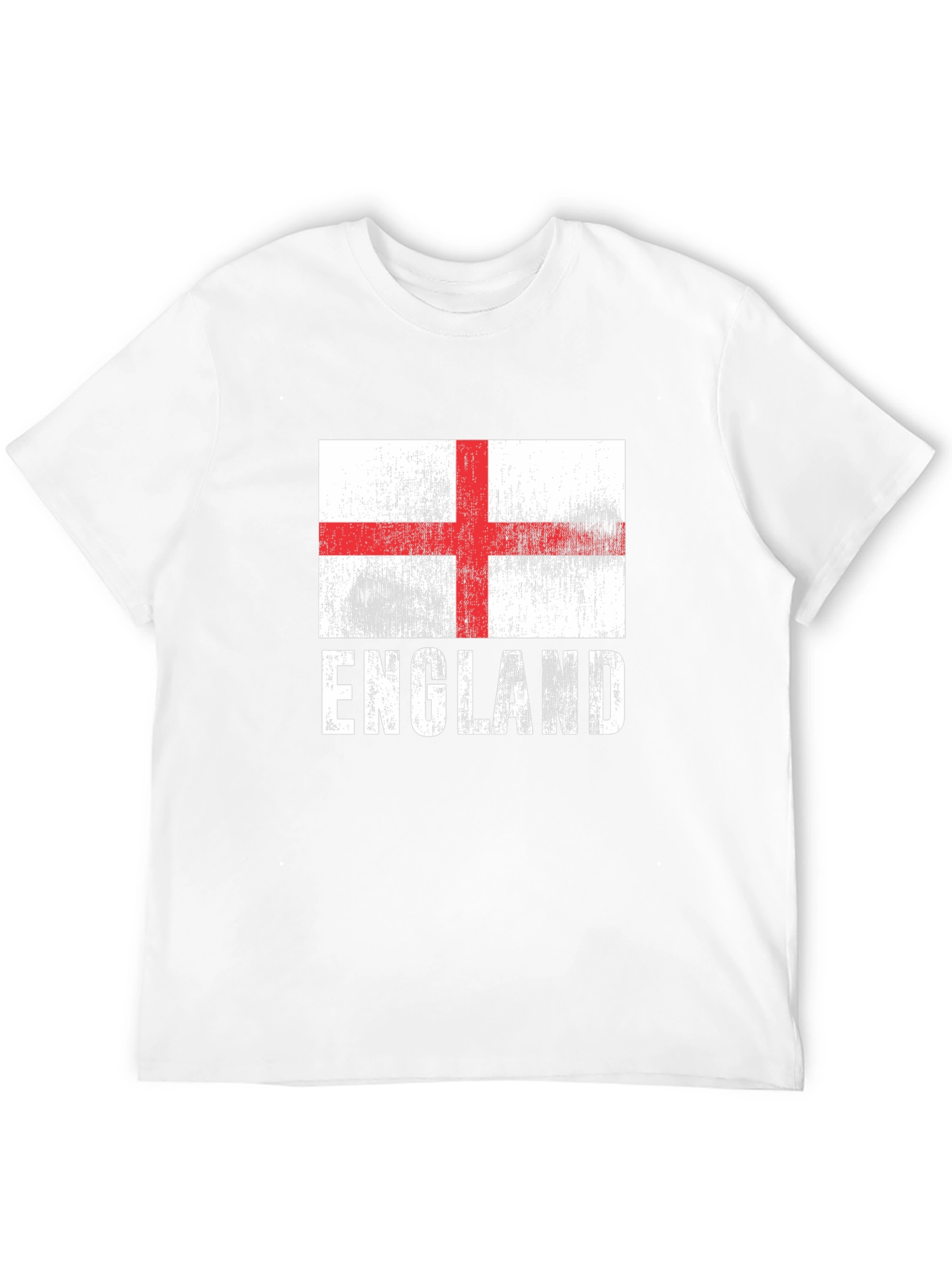Black England Flag Graphic Tee - Stylish Mens T-Shirt view 12