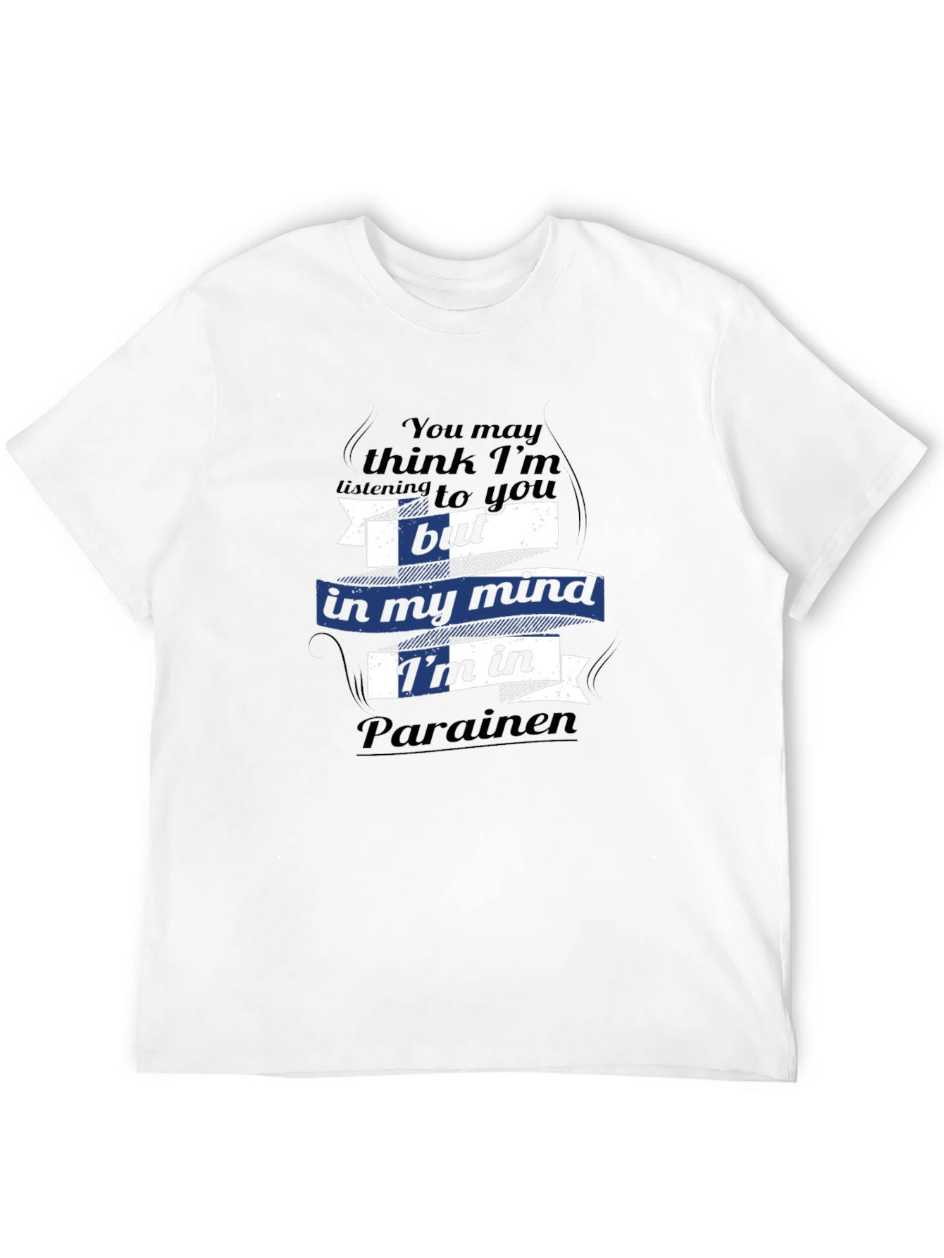 Black Funny Parainen Mind T-Shirt - Finland Pride view 12