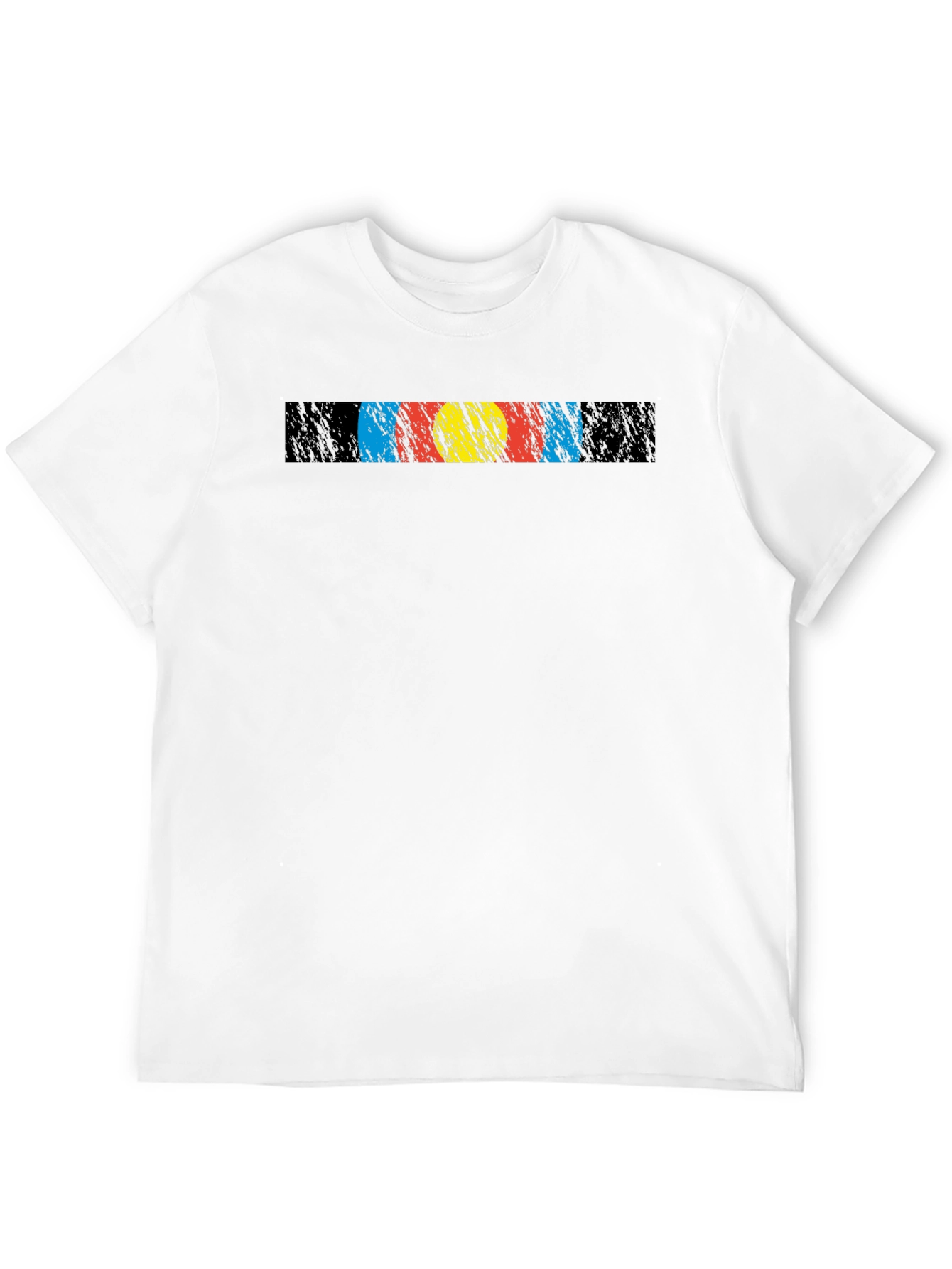 Black Retro Target Graphic Tee - Black Cotton Comfort view 12