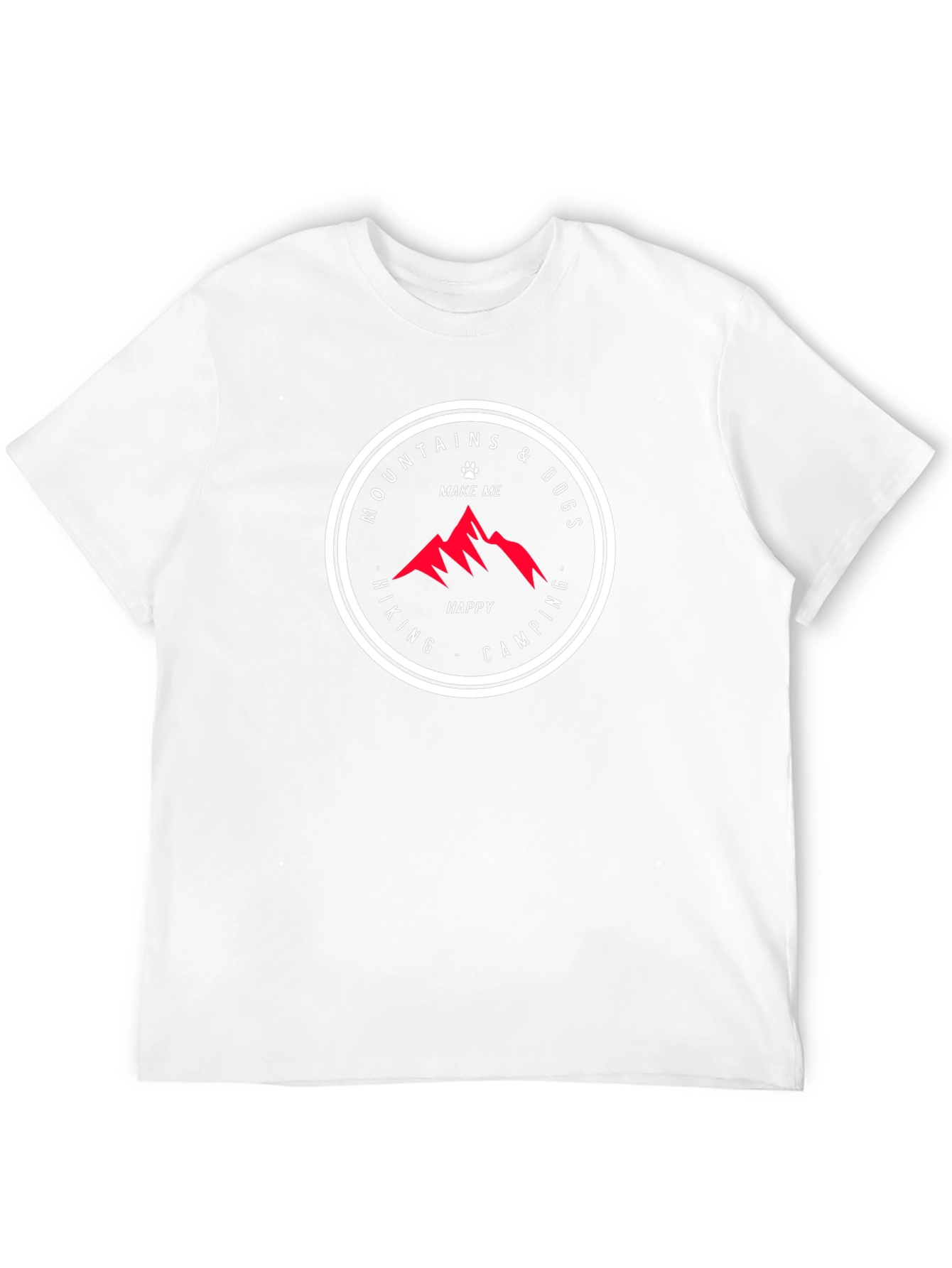Black Mountains & Dogs T-Shirt - Hiking Camping Adventure view 12