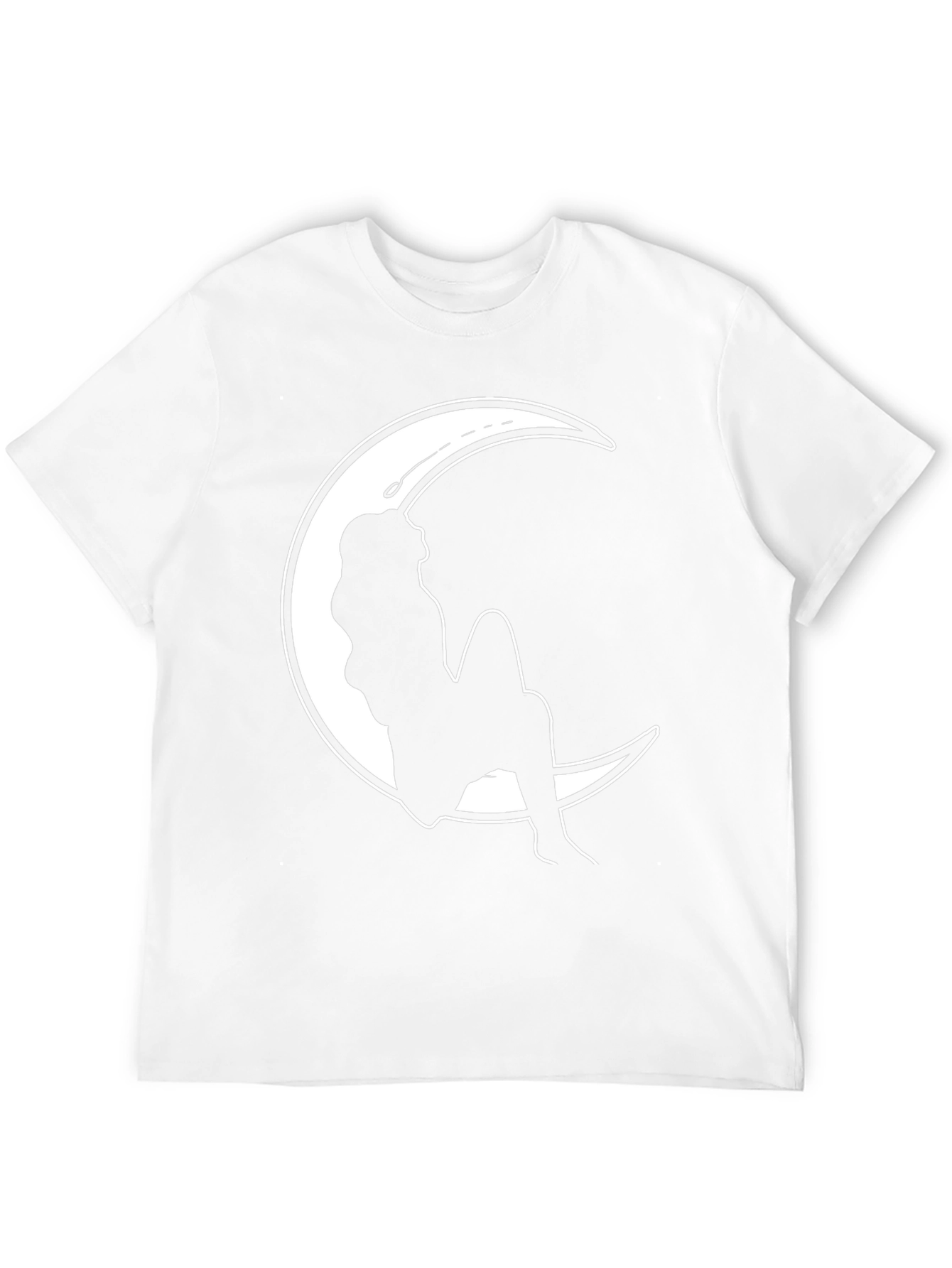 Black Moon Silhouette Graphic T-Shirt - Stylish & Unique view 12