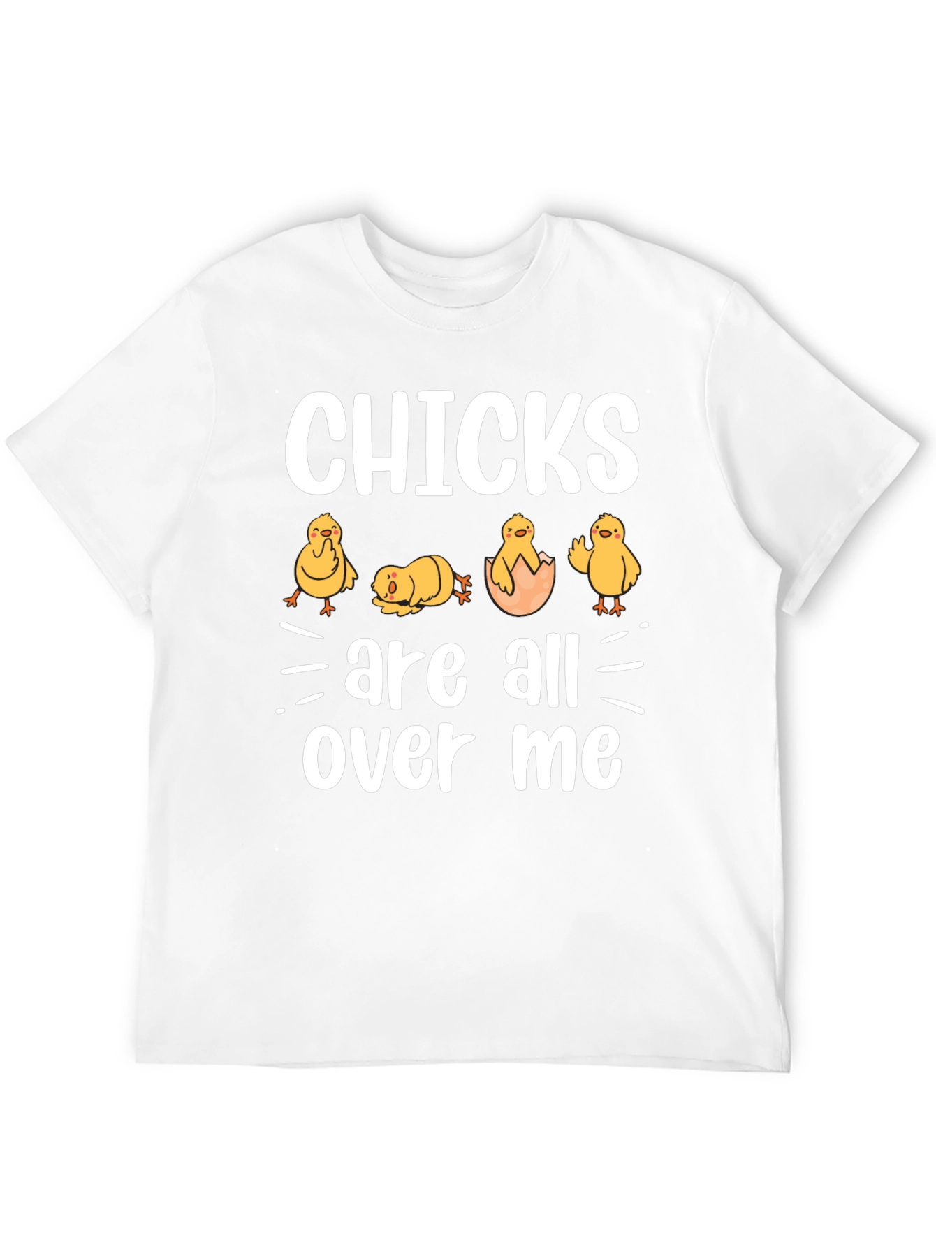 Black Chicks Are All Over Me Graphic T-Shirt view 12