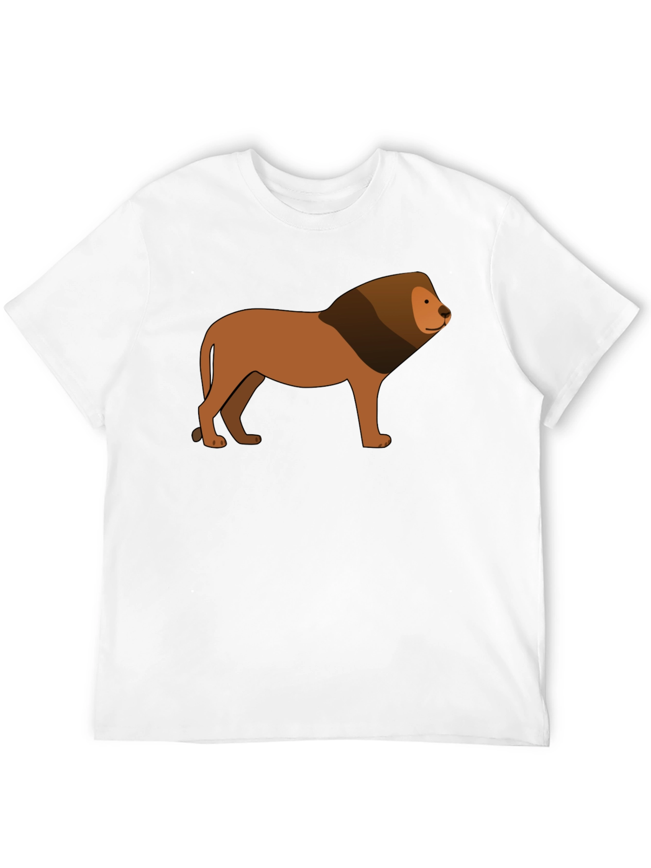 Black Lion Graphic Black T-Shirt - Animal Lover Tee view 12